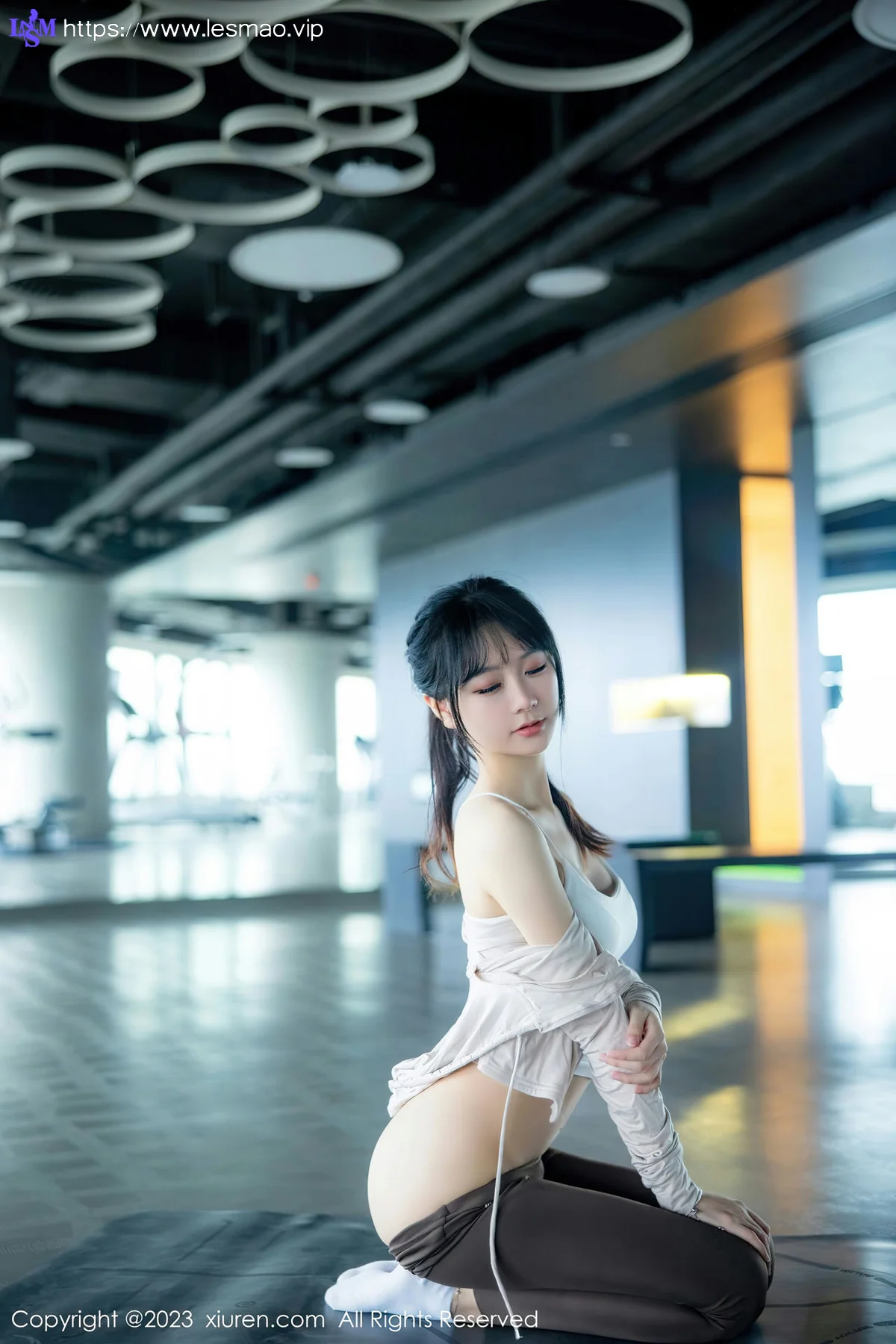 XiuRen 秀人 No.6683 幼幼 浅色运动服饰性感写真11 - 64