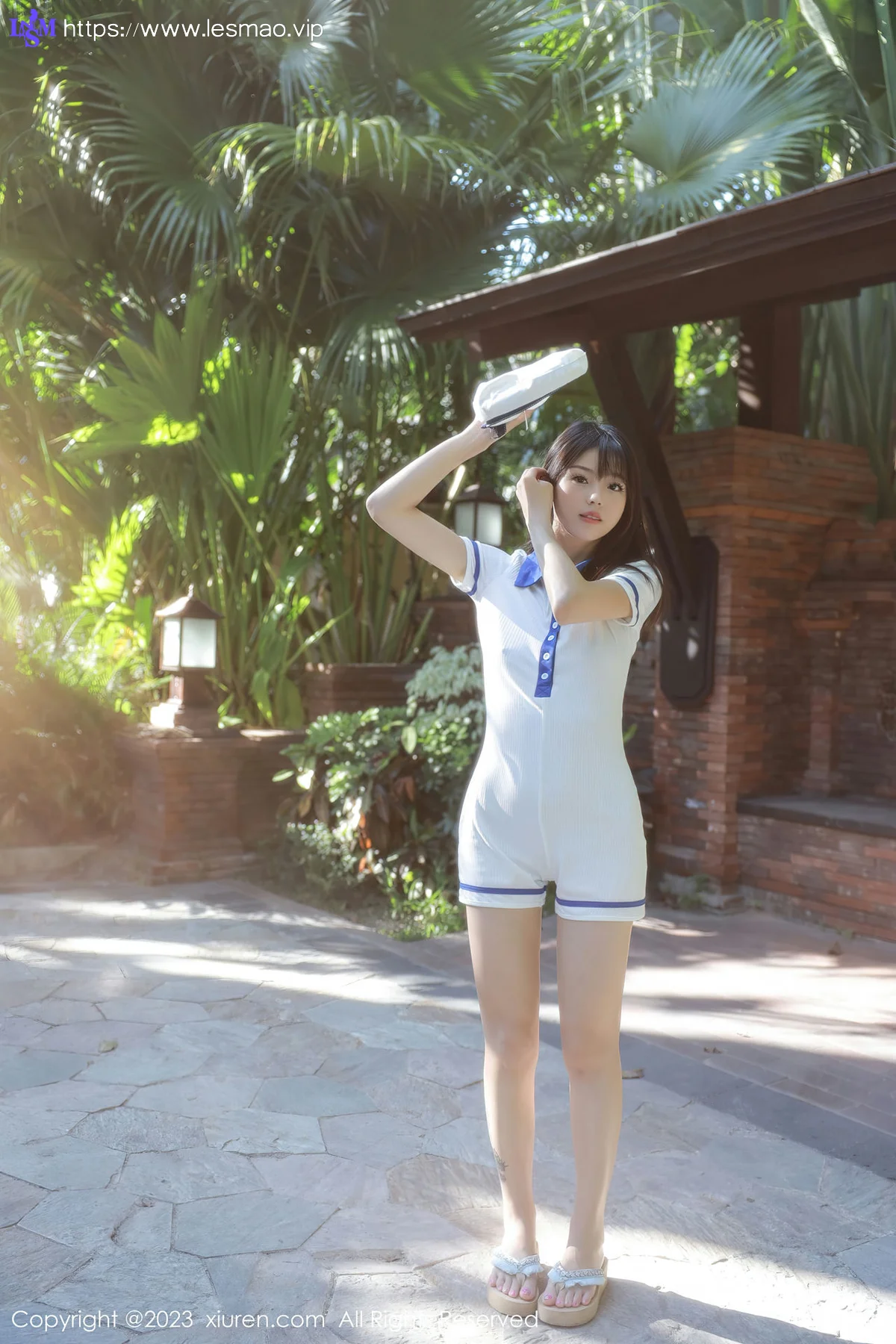 XiuRen 秀人 No.6686 佘贝拉bella 白色海军服南京旅拍 - 14