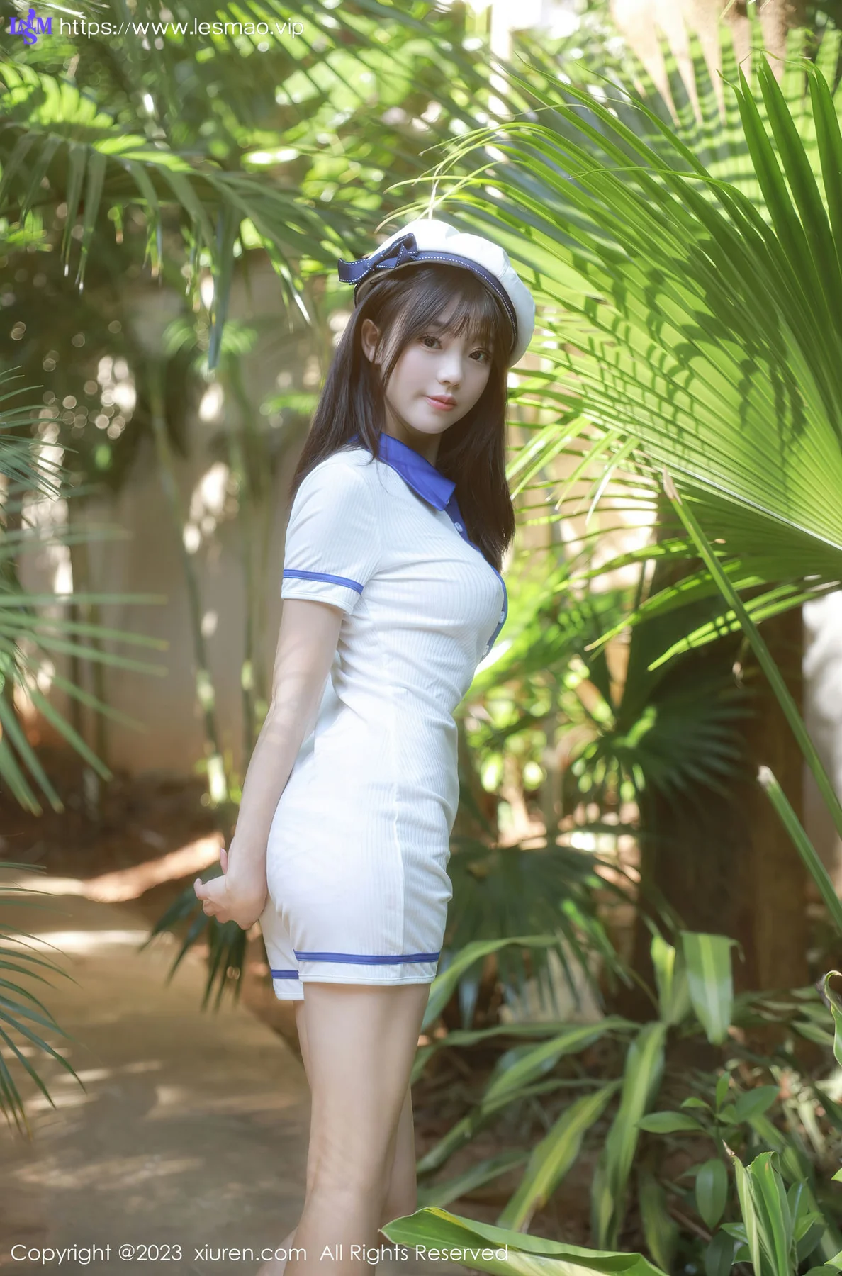 XiuRen 秀人 No.6686 佘贝拉bella 白色海军服南京旅拍 - 17