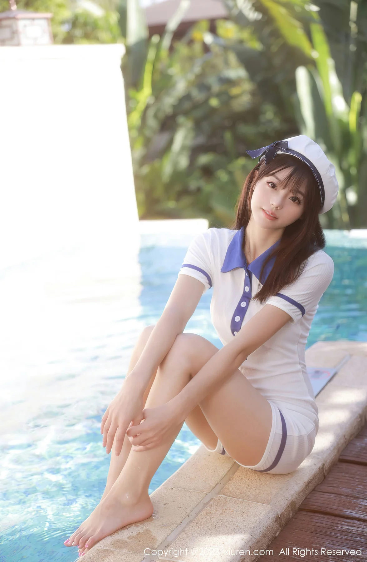 XiuRen 秀人 No.6686 佘贝拉bella 白色海军服南京旅拍 - 25