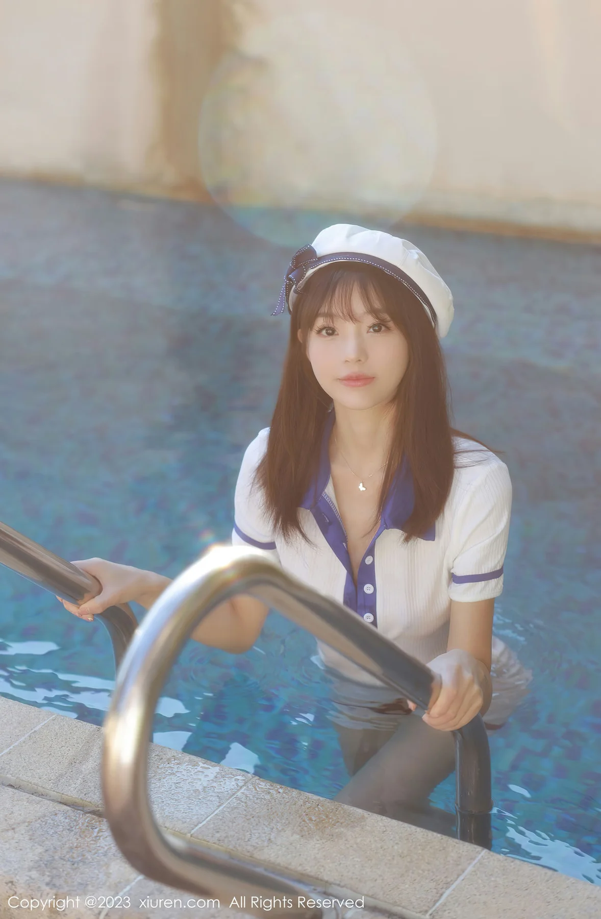 XiuRen 秀人 No.6686 佘贝拉bella 白色海军服南京旅拍 - 45