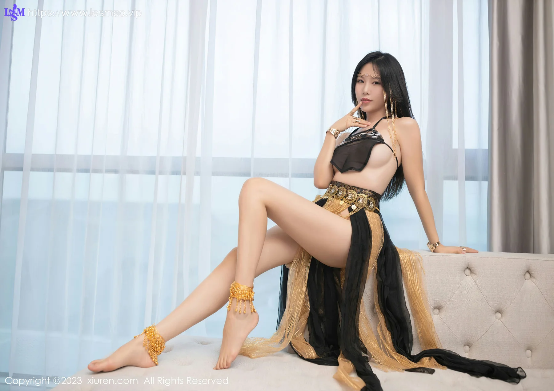 XiuRen 秀人 No.6706 利世 轻透西域风情性感写真1 - 44