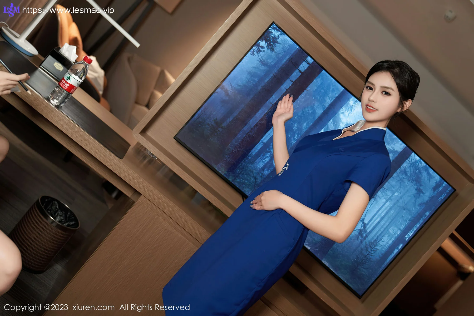 XiuRen 秀人 No.6720 浅浅Danny 技师制服诱惑性感写真11 - 17