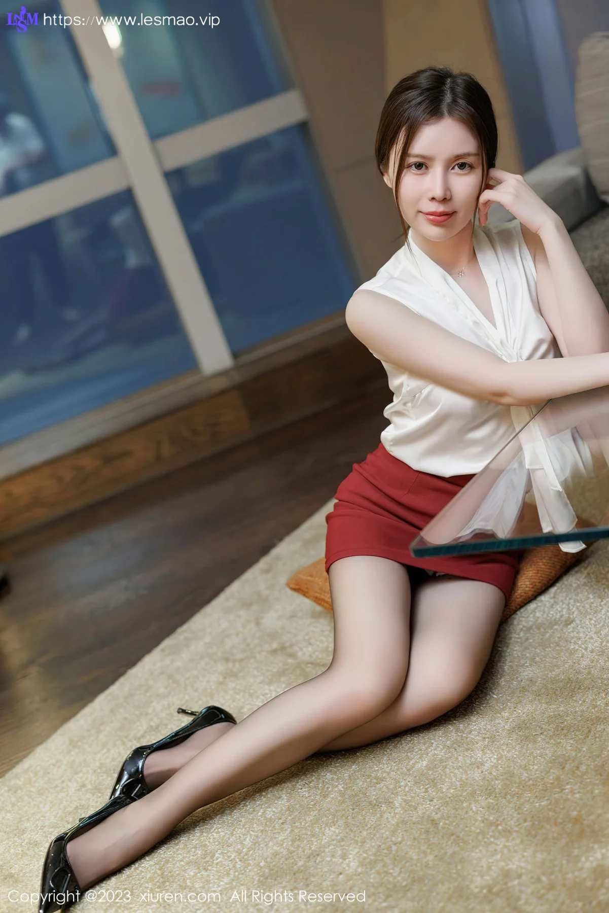 XiuRen 秀人 No.6727 吴雪瑶 魅惑黑丝性感写真3 - 22