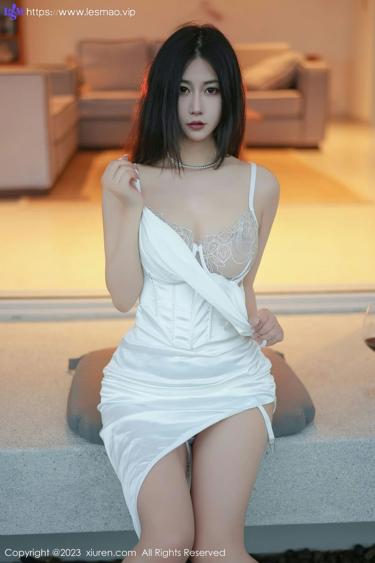 XiuRen 秀人 No.6729 laura阿姣 轻透蕾丝内衣写真33 - 7