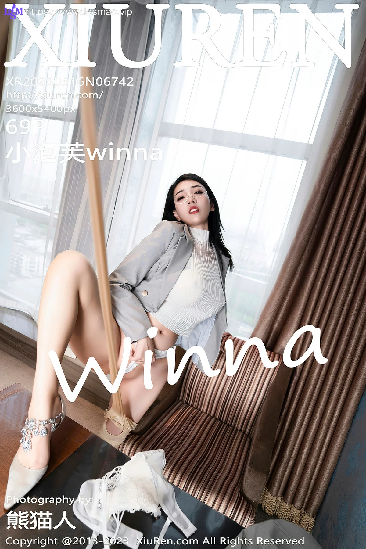 XiuRen 秀人 No.6742 小泡芙winna 回归办公室OL系列性感写真33 - 70