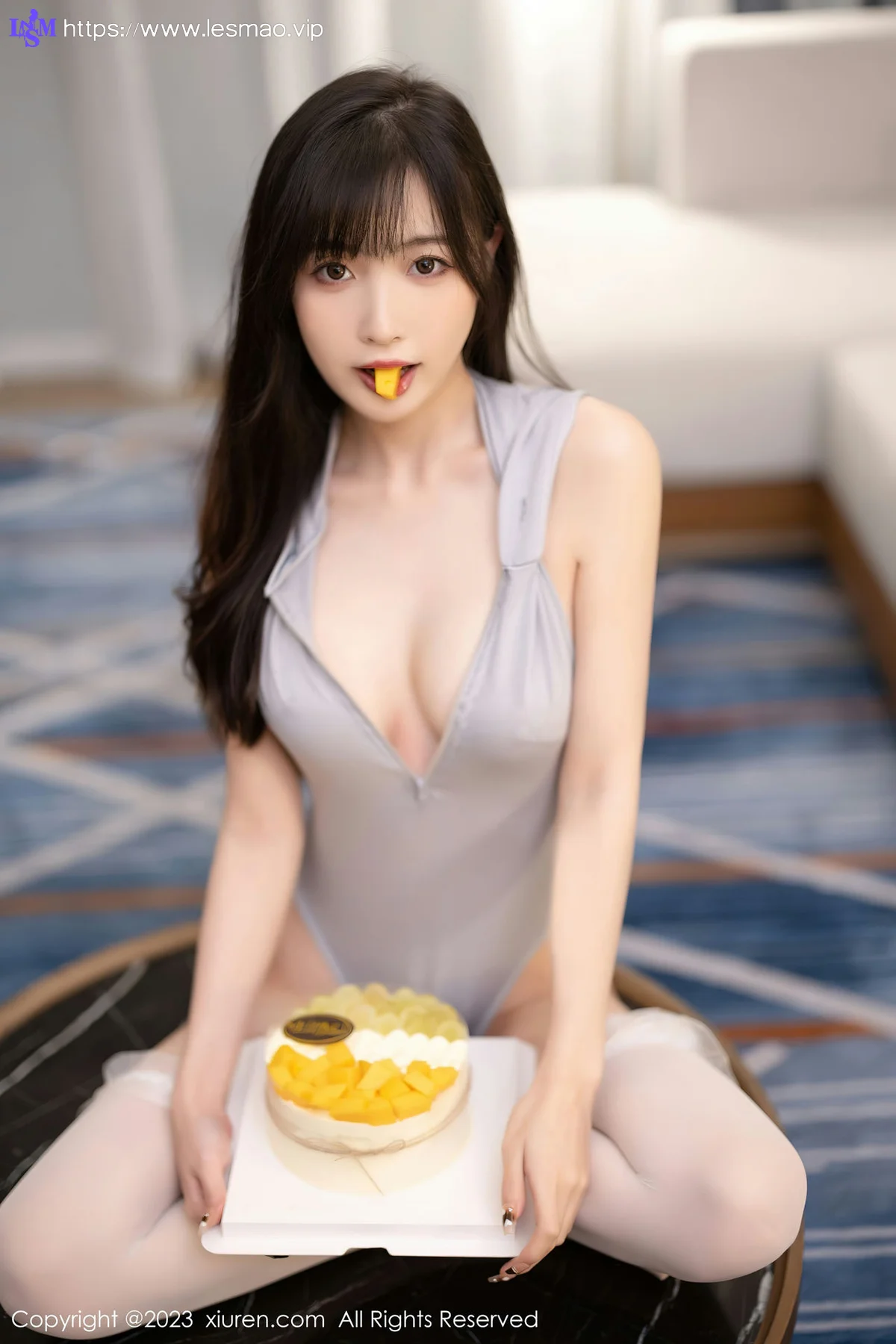 XiuRen 秀人 No.6762 林星阑 灰色高开叉性感写真11 - 21