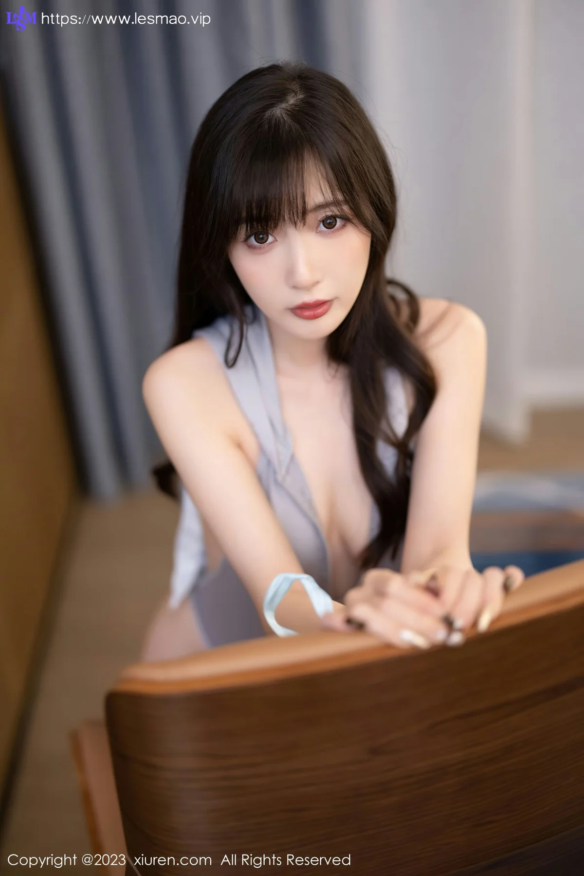 XiuRen 秀人 No.6762 林星阑 灰色高开叉性感写真11 - 49