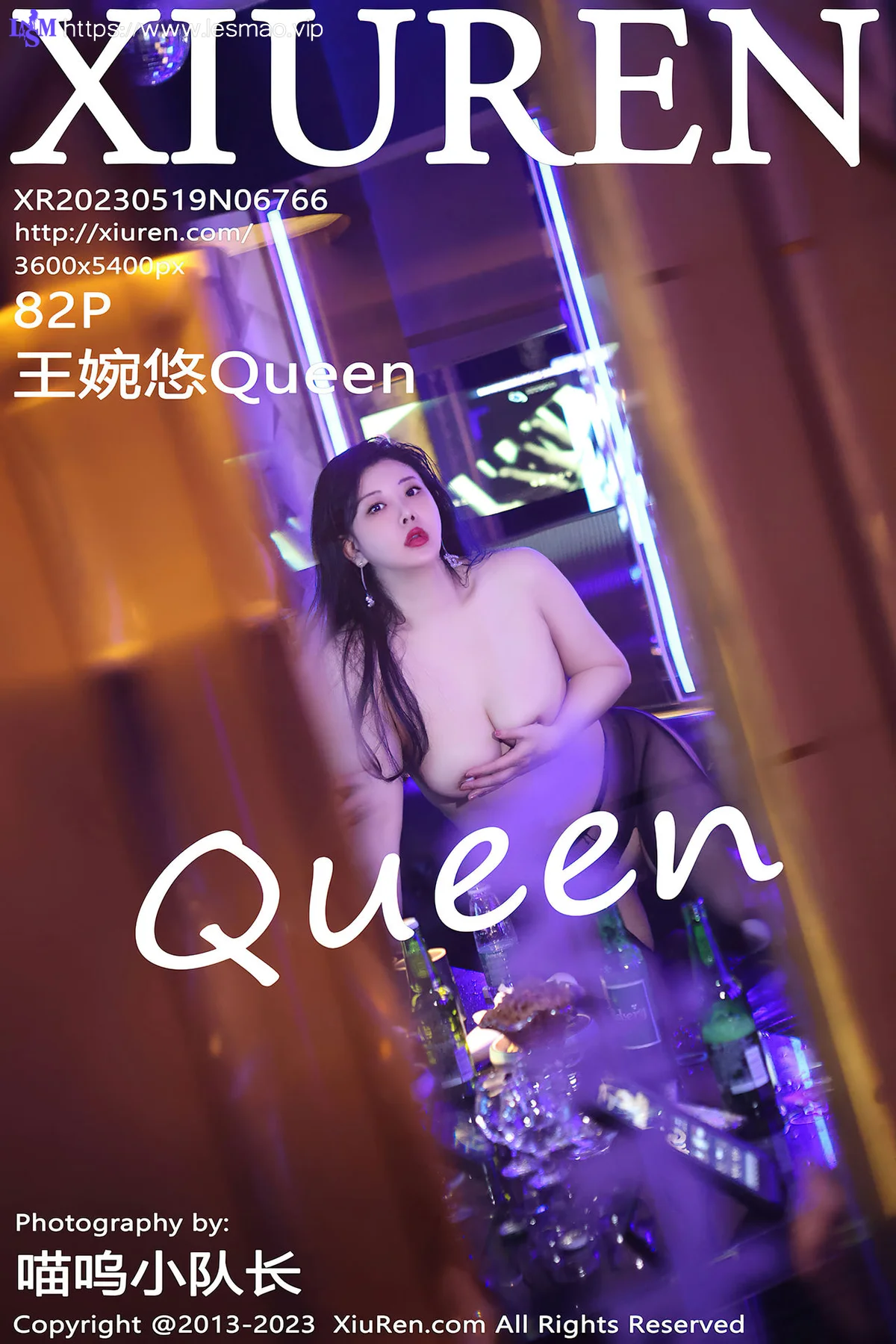 XiuRen 秀人 No.6766 王婉悠Queen 黑色情趣服饰性感写真1 - 83