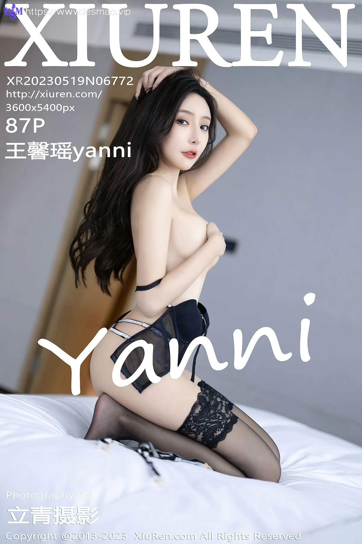 XiuRen 秀人 No.6772 王馨瑶yanni 黑色旗袍服饰性感写真 - 88