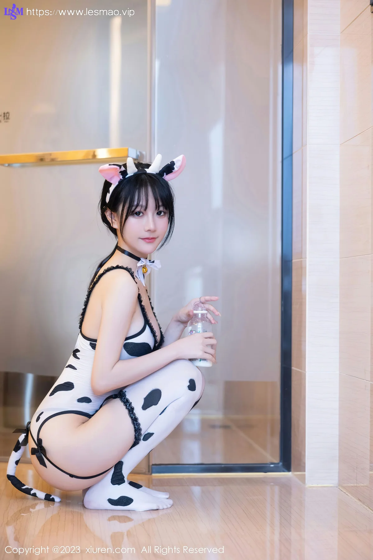 XiuRen 秀人 No.6774 幼幼 情趣奶牛装性感写真1 - 68