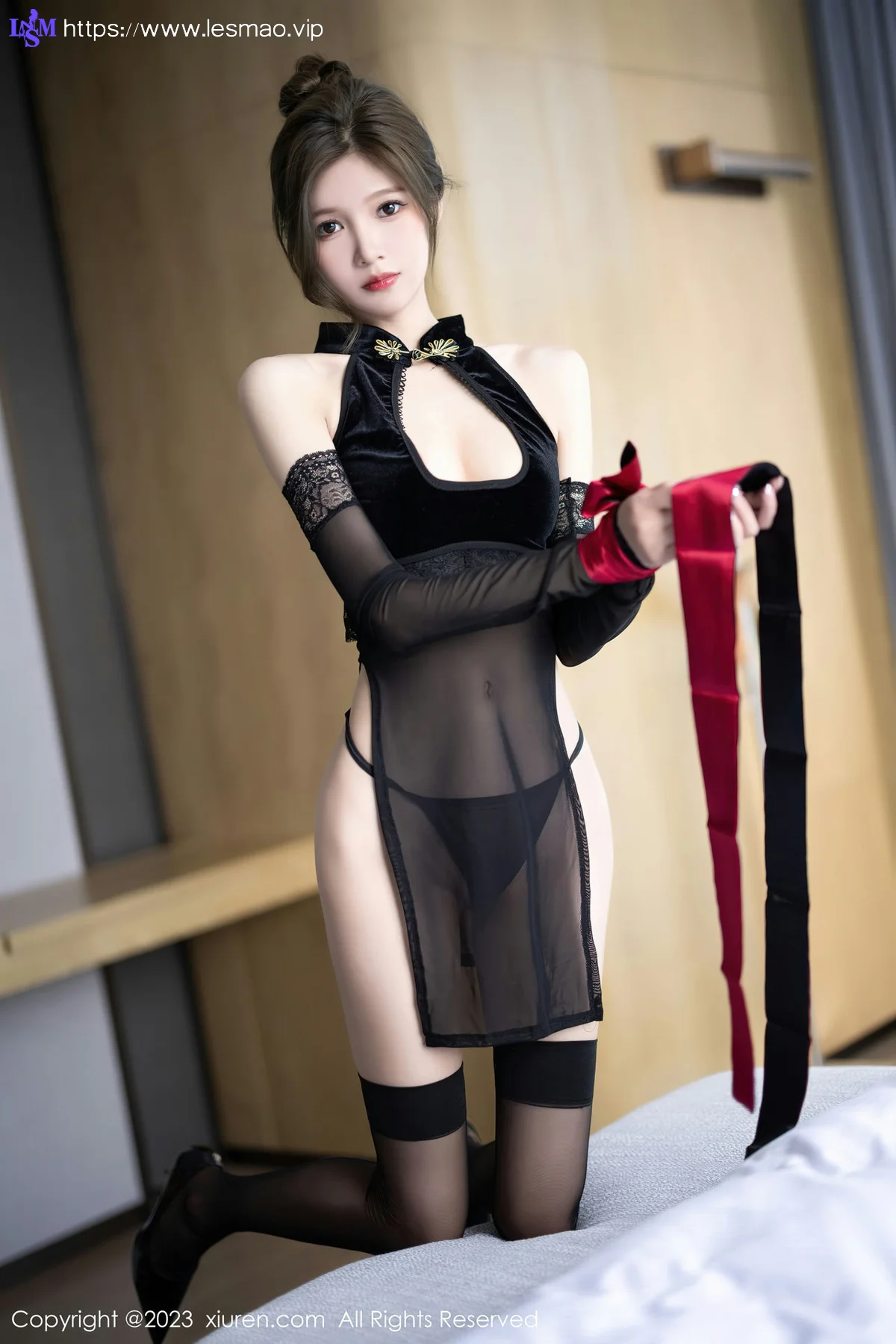 XiuRen 秀人 No.6792 程程程 魅惑黑丝性感写真11 - 70