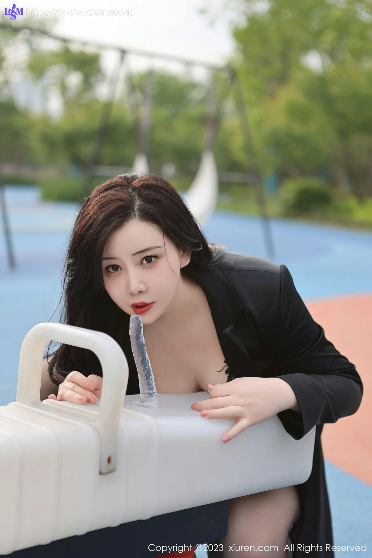 XiuRen 秀人 No.6805 王婉悠Queen 黑色风衣性感写真11 - 24
