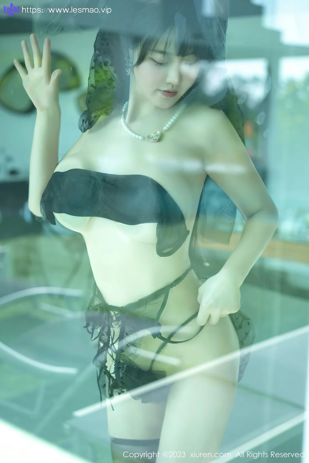 XiuRen 秀人 No.6808 朱可儿Flora 黑色薄纱情趣性感写真11 - 41