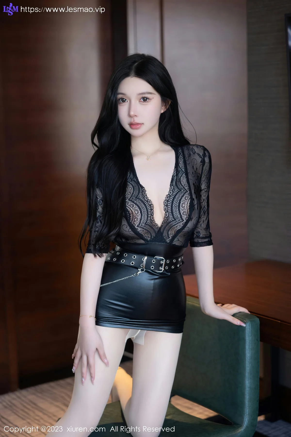 XiuRen 秀人 No.6810 林珊珊 蕾丝连衣短裙性感写真1 - 20