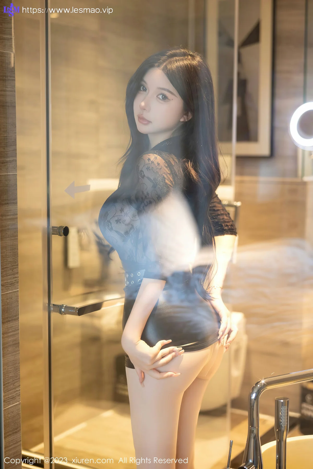 XiuRen 秀人 No.6810 林珊珊 蕾丝连衣短裙性感写真1 - 35