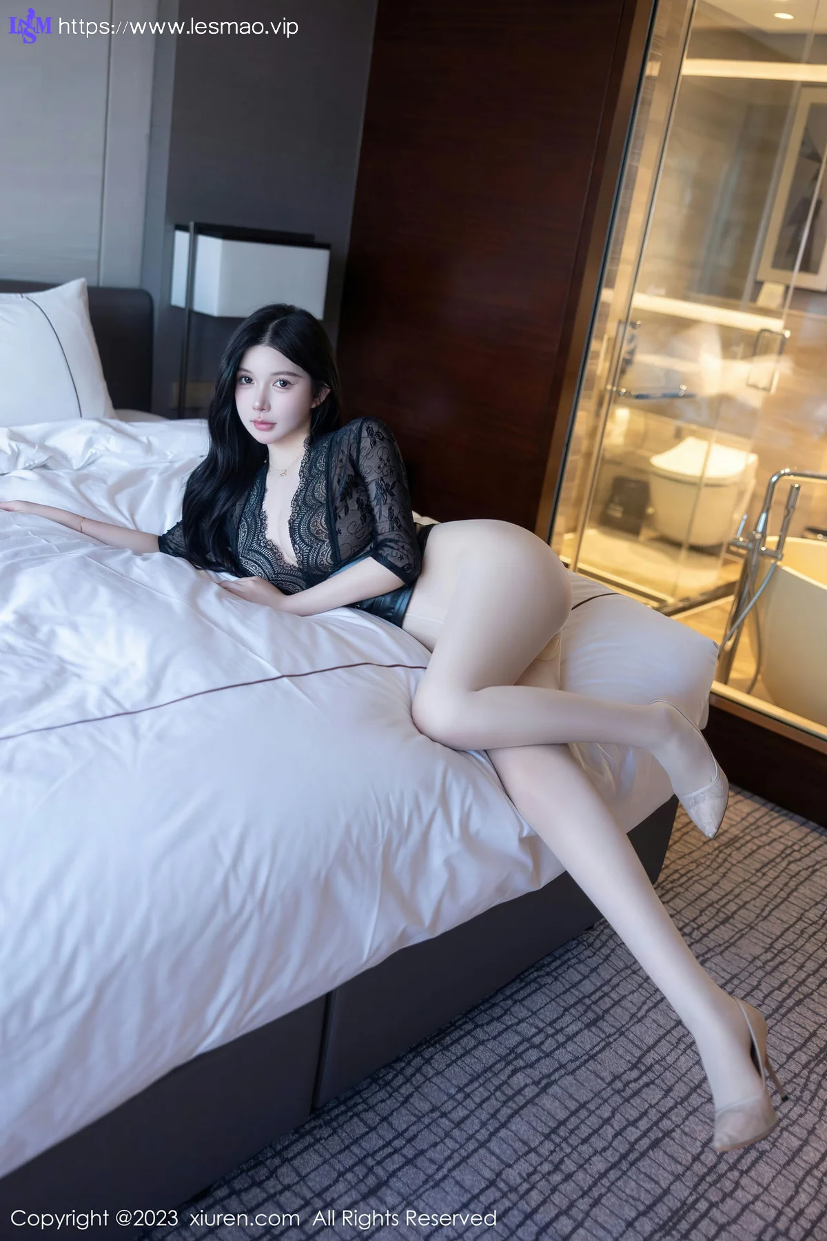 XiuRen 秀人 No.6810 林珊珊 蕾丝连衣短裙性感写真1 - 46