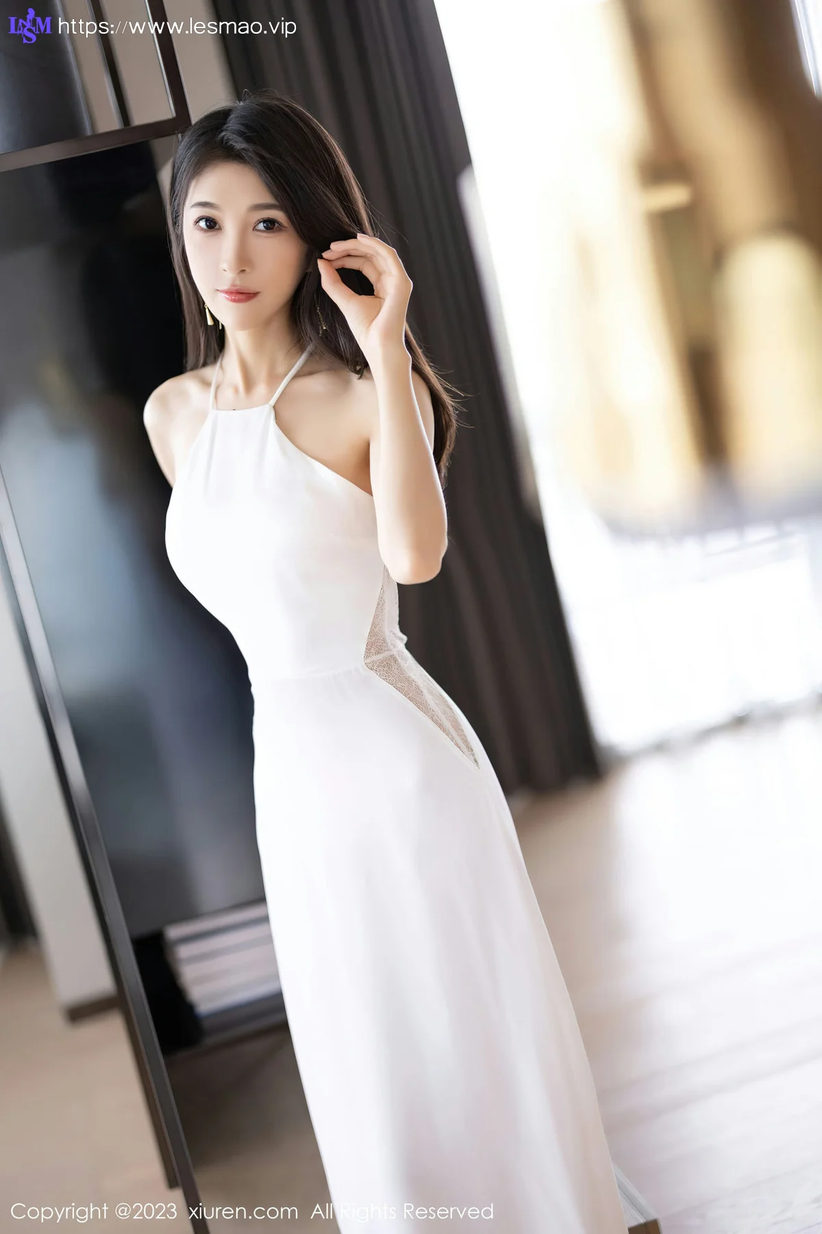XiuRen 秀人 No.6817 林乐一 网状链式内衣性感写真1 - 2
