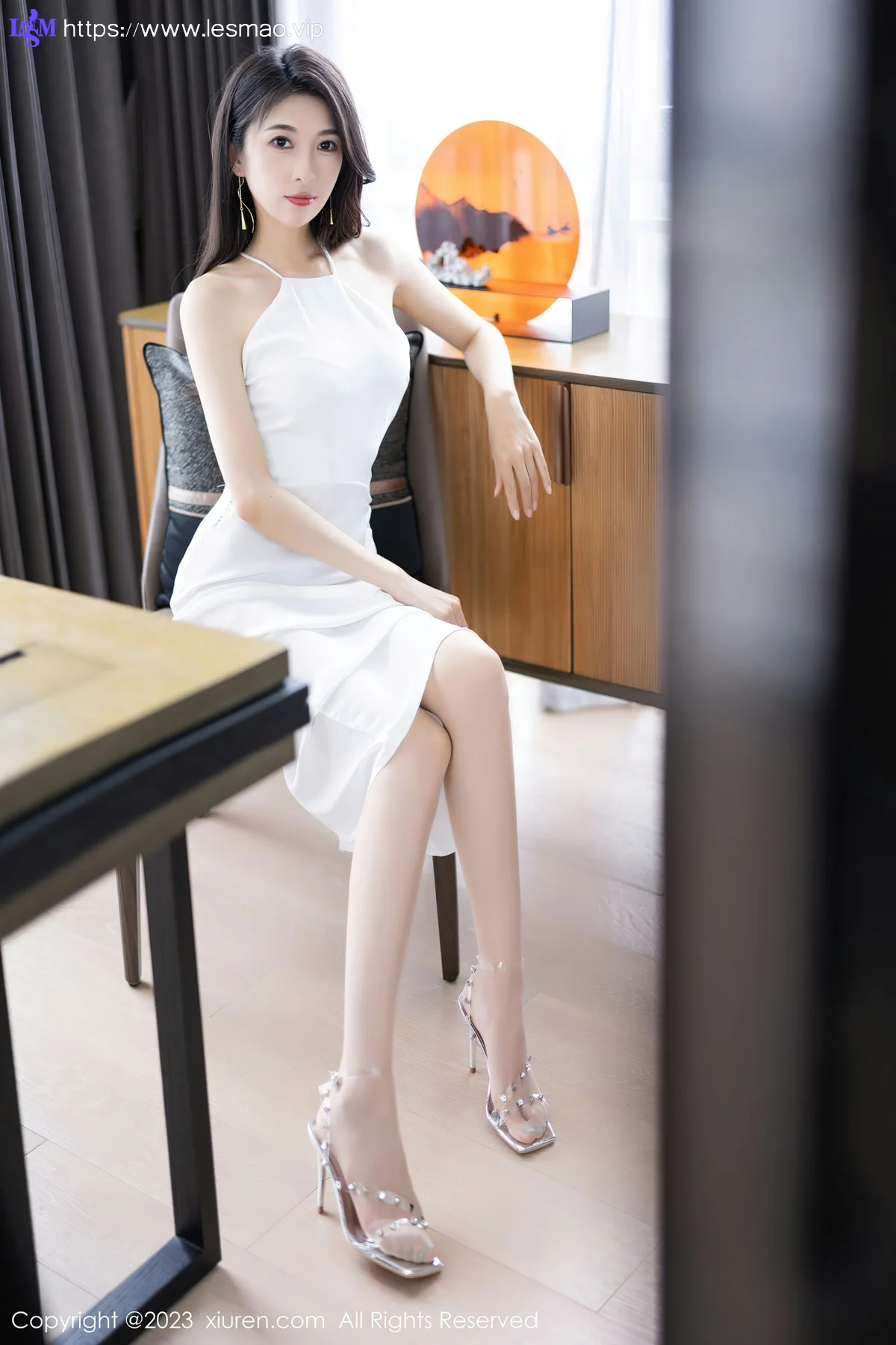 XiuRen 秀人 No.6817 林乐一 网状链式内衣性感写真1 - 11