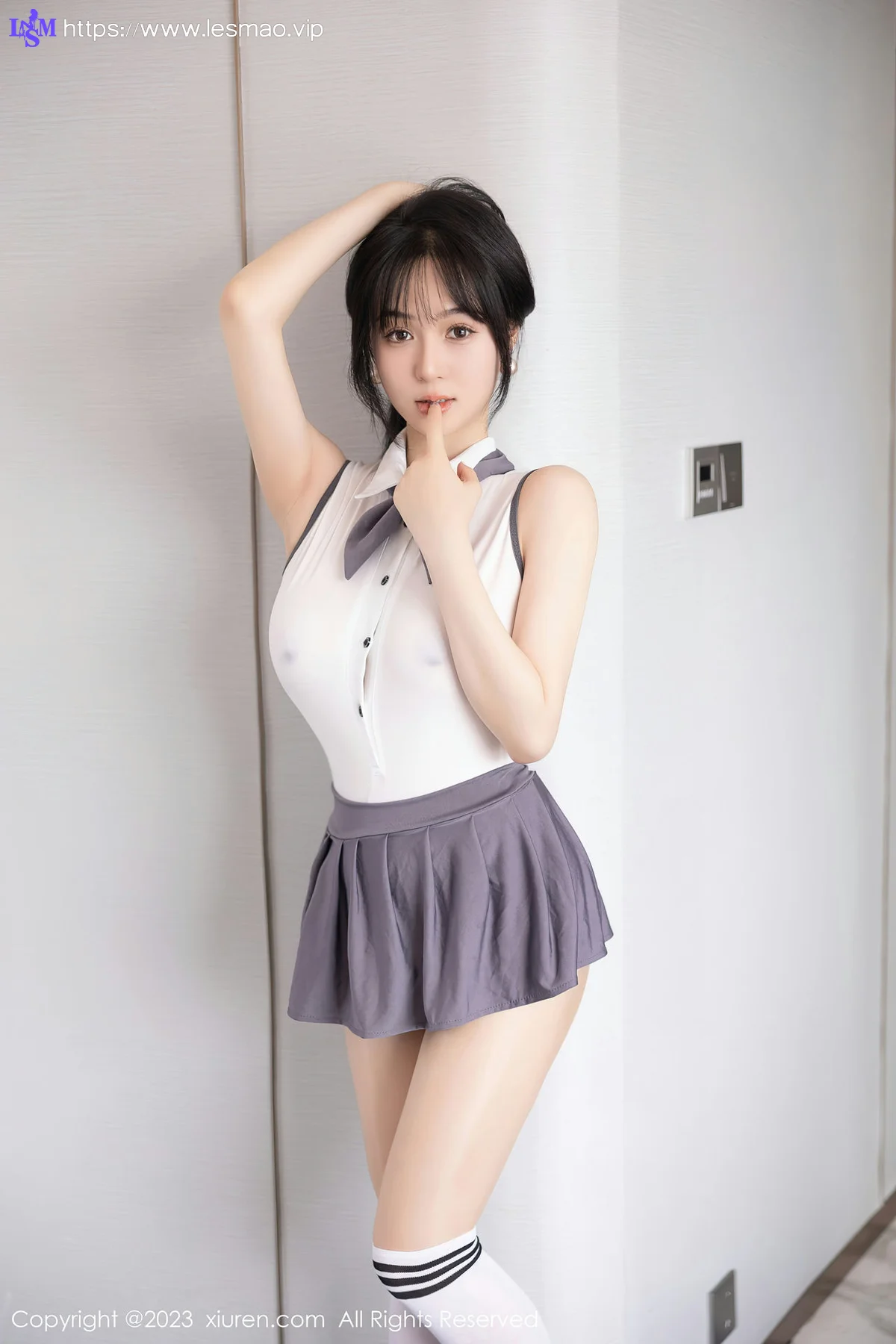 XiuRen 秀人 No.6818 柚琪Rich 轻透高开叉性感写真3 - 14