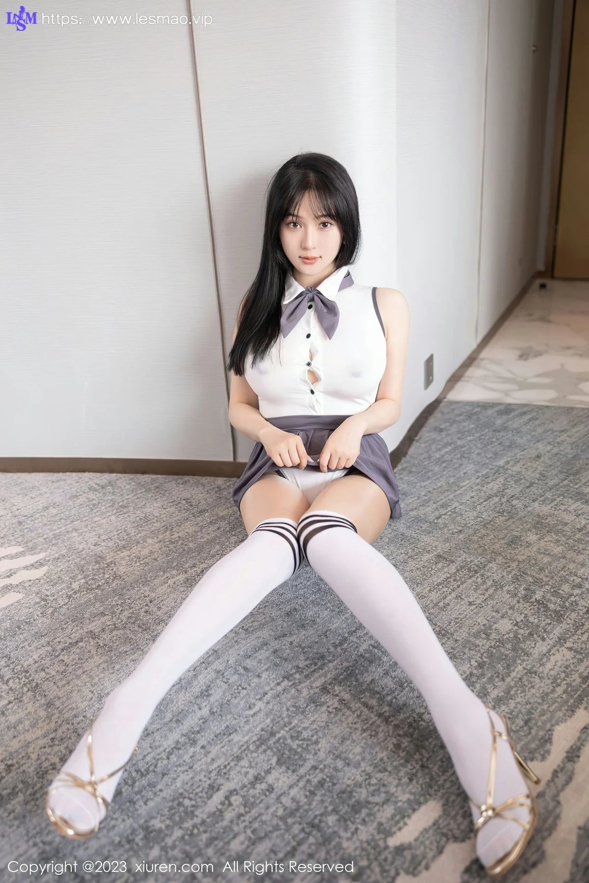XiuRen 秀人 No.6818 柚琪Rich 轻透高开叉性感写真3 - 15