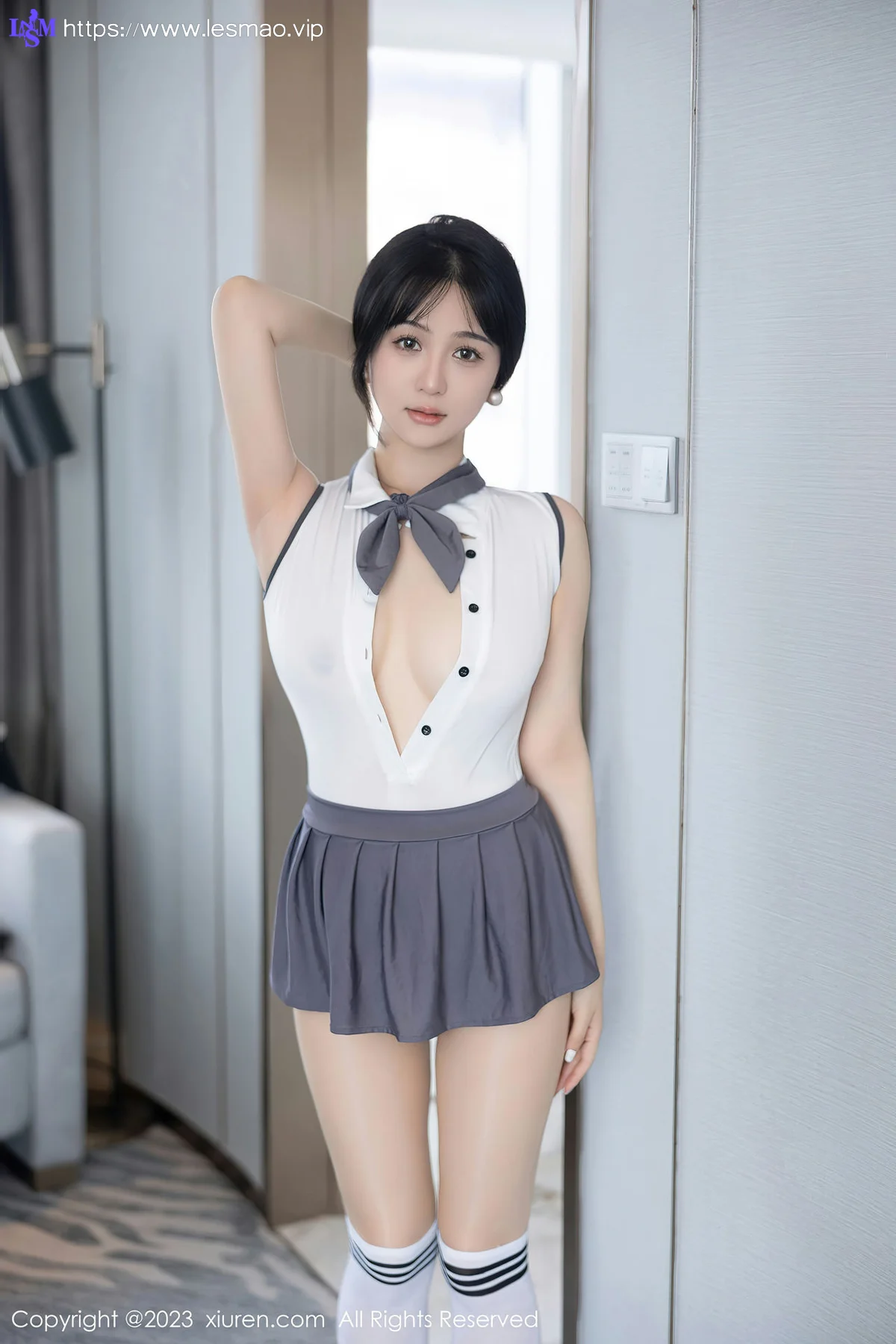 XiuRen 秀人 No.6818 柚琪Rich 轻透高开叉性感写真3 - 24