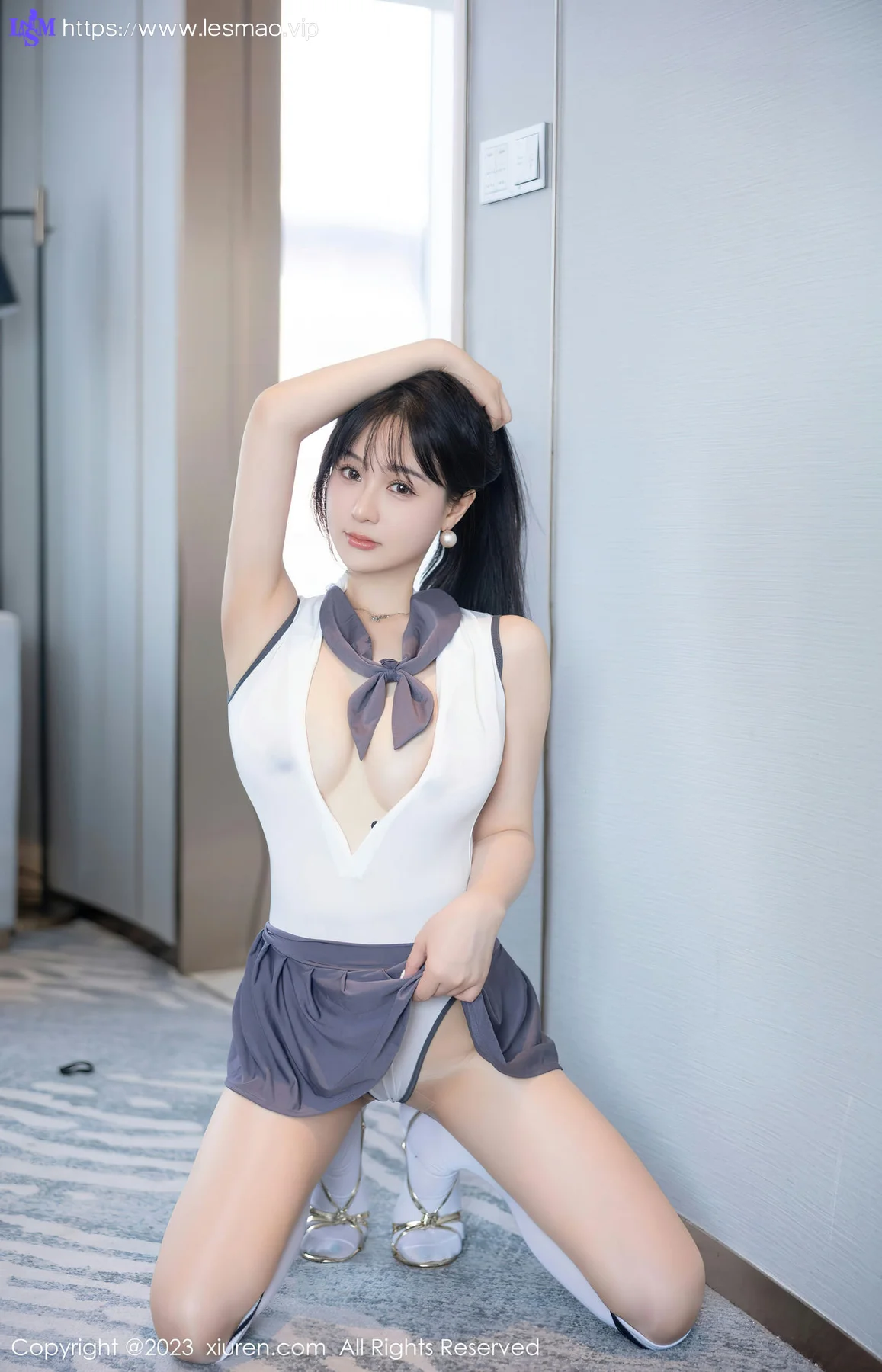 XiuRen 秀人 No.6818 柚琪Rich 轻透高开叉性感写真3 - 37