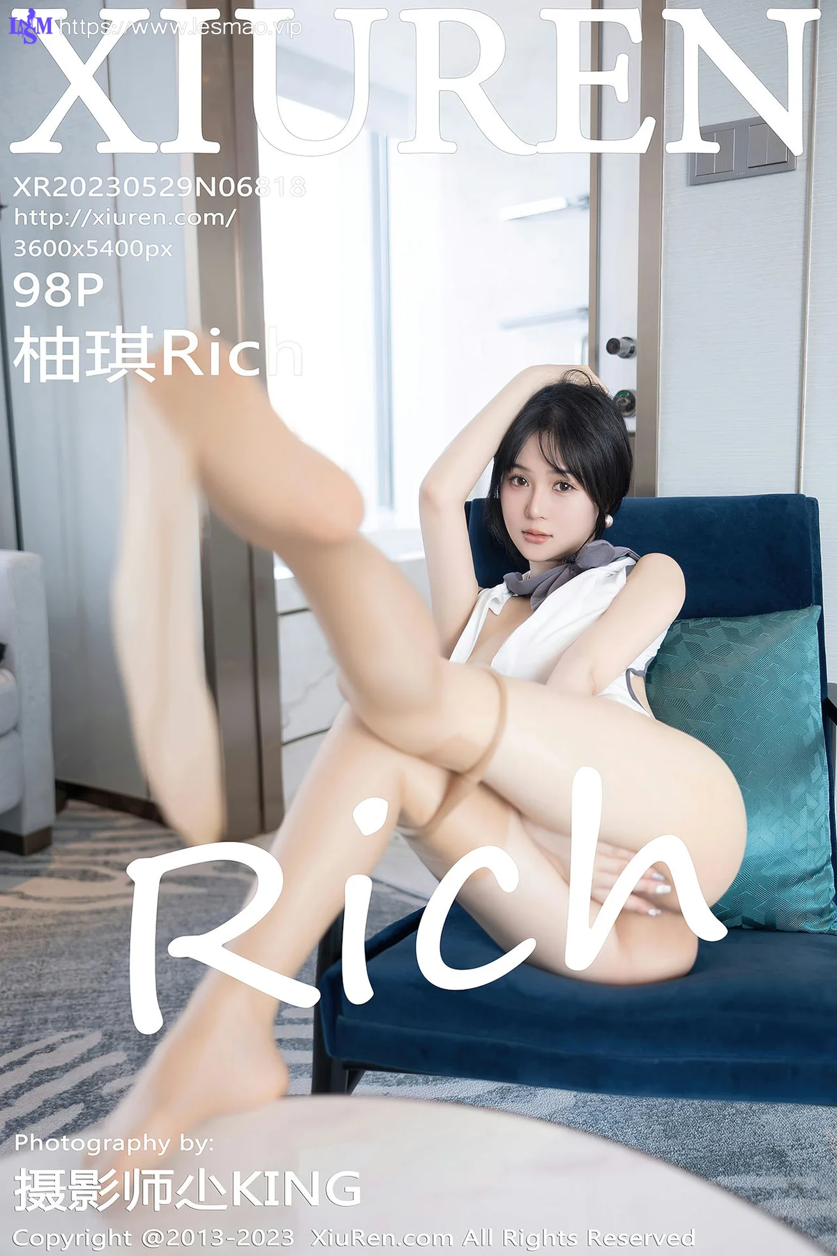 XiuRen 秀人 No.6818 柚琪Rich 轻透高开叉性感写真3 - 99