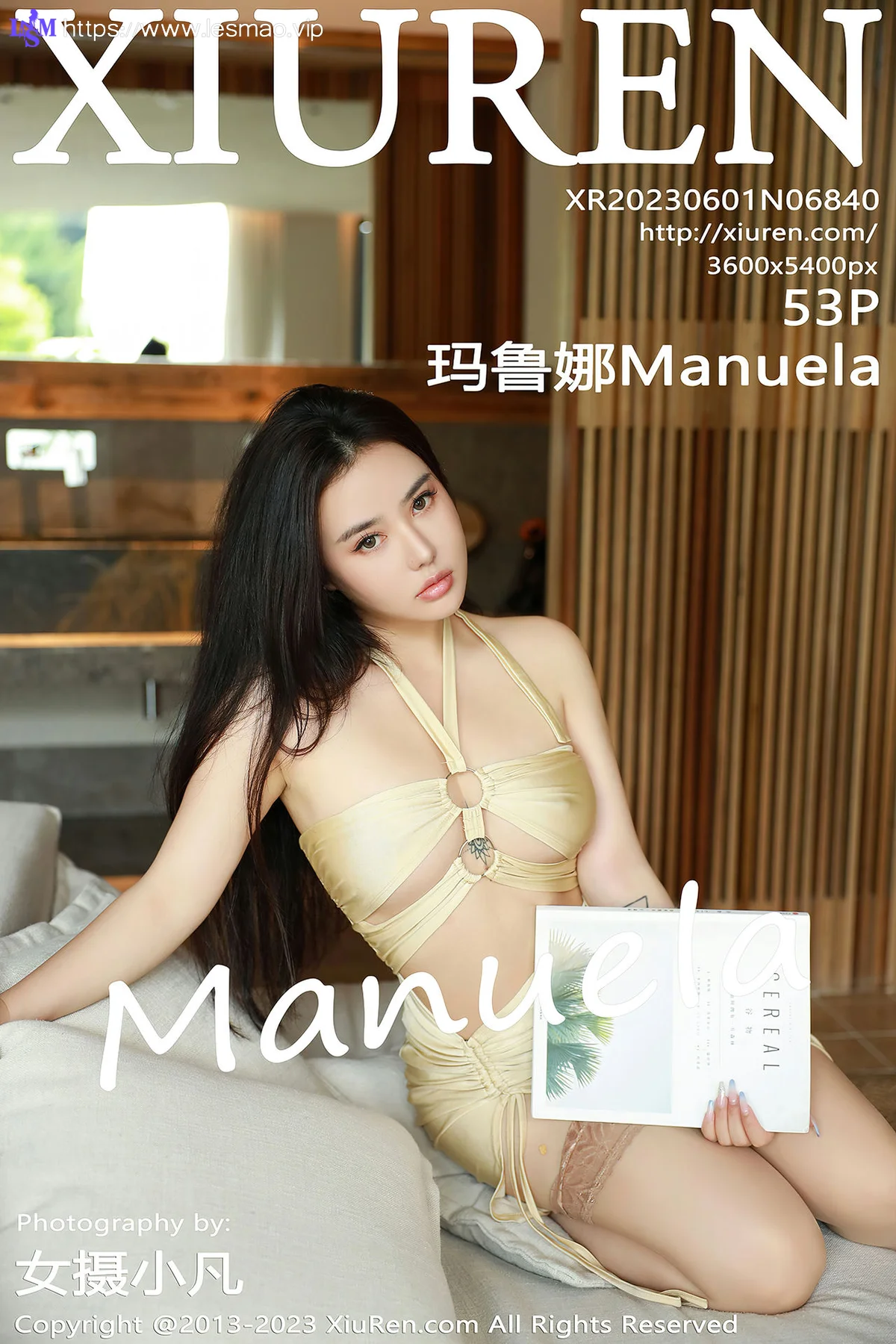 XiuRen 秀人 No.6840 Manuela玛鲁娜 浑圆美臀深圳旅拍 - 54