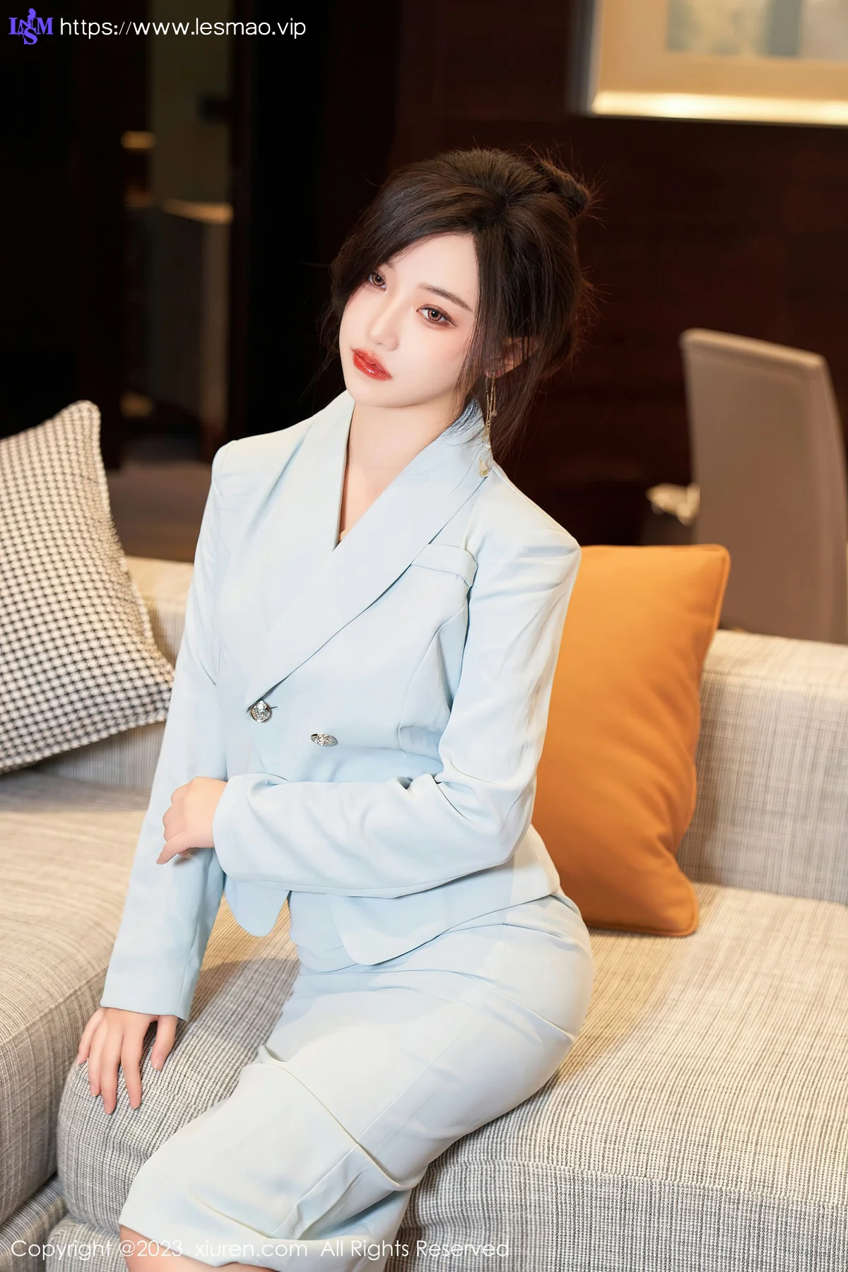 XiuRen 秀人 No.6857 妙可可Cheese 浅色轻透内衣性感写真3 - 21