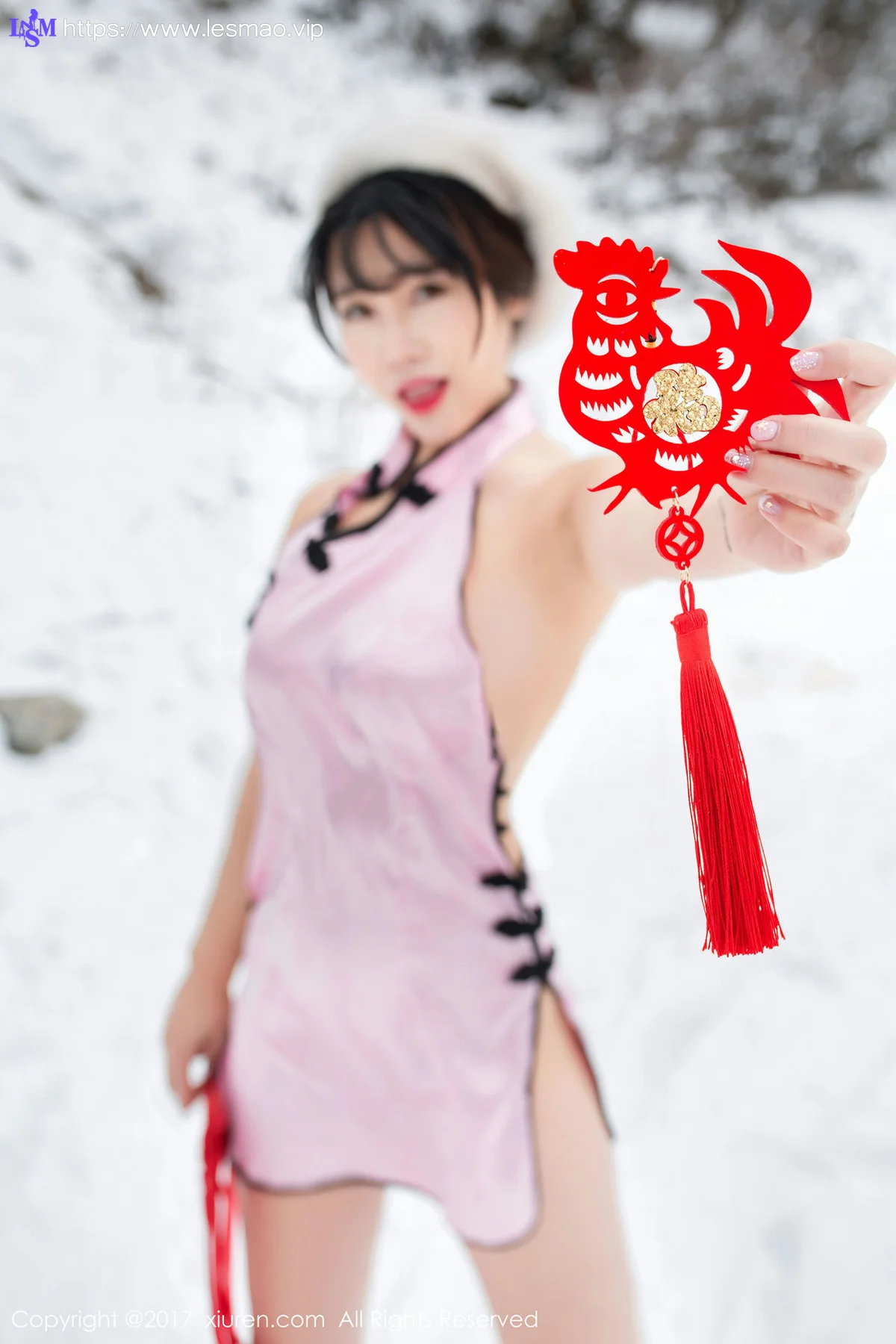 XiuRen 秀人 No.686 Modo 兜豆靓Youlina 户外新春 - 18
