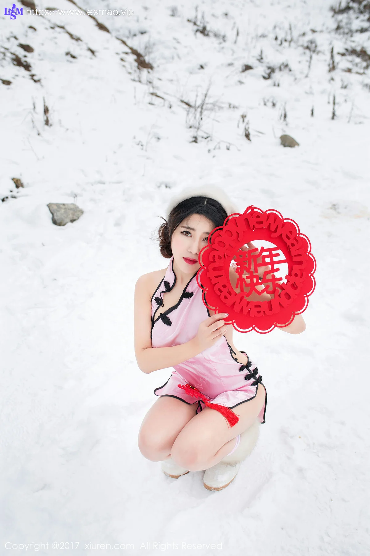 XiuRen 秀人 No.686 Modo 兜豆靓Youlina 户外新春 - 20