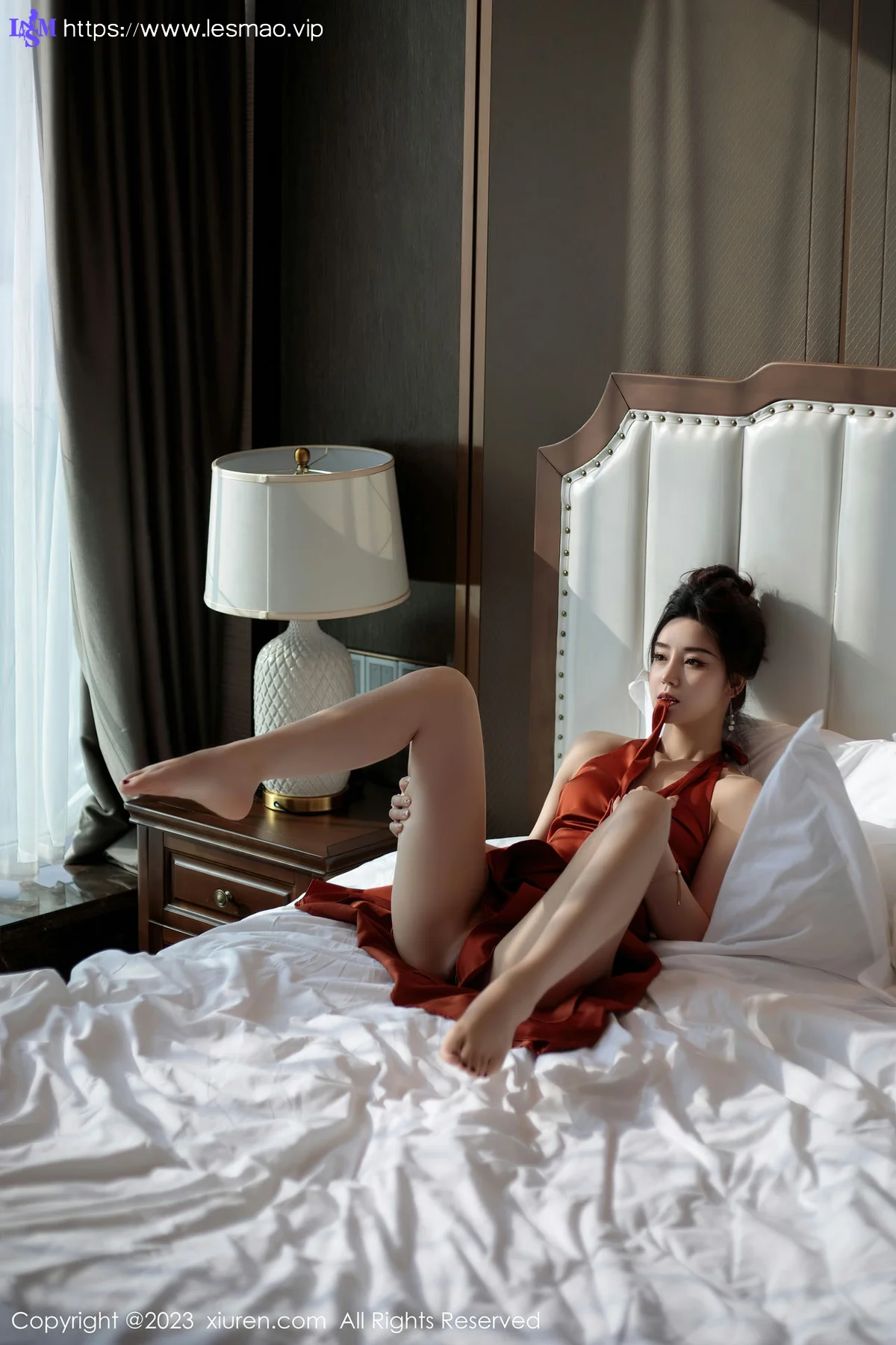 XiuRen 秀人 No.6861 苏曼兮 红色连夜短裙首套写真 - 20