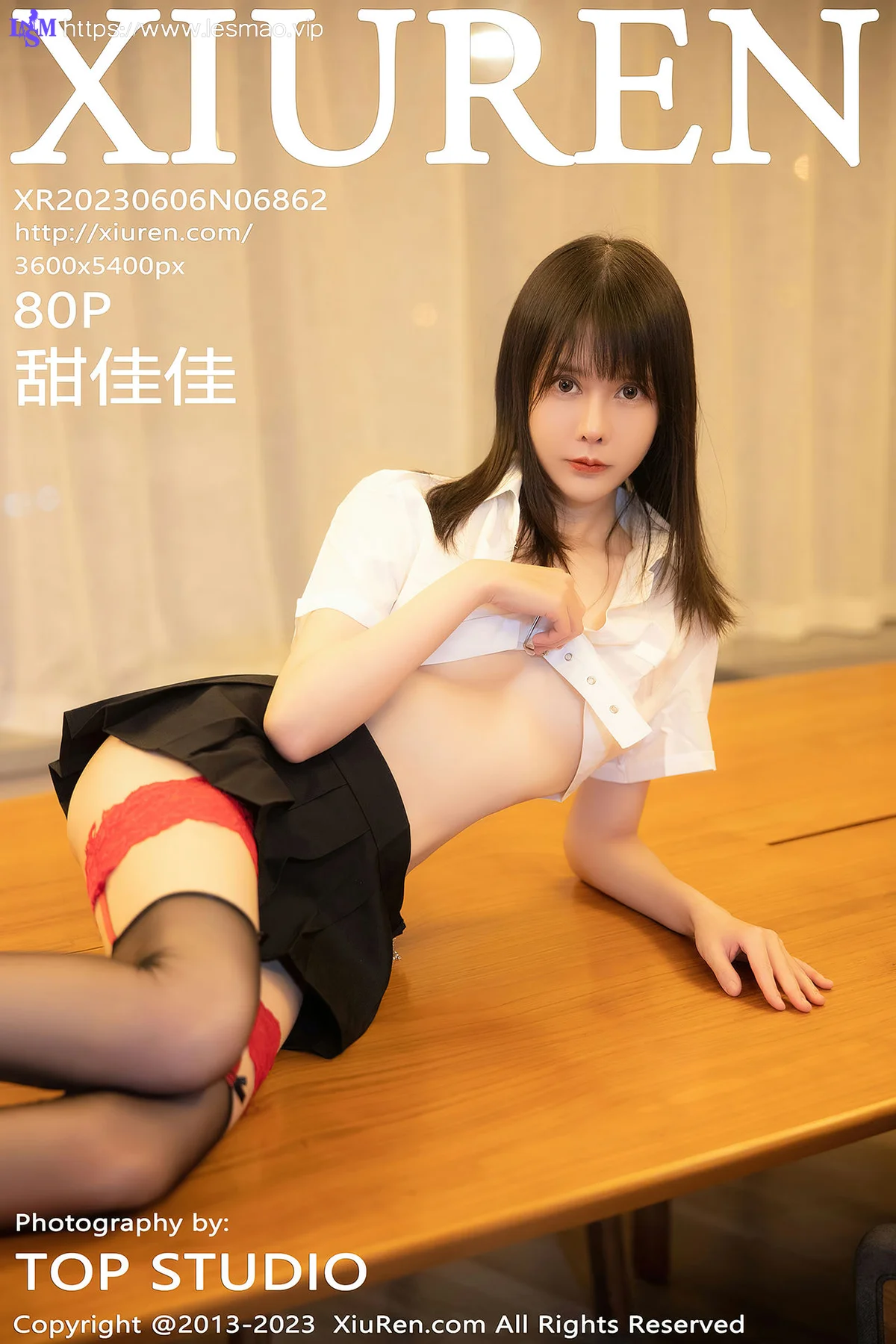 XiuRen 秀人 No.6862 甜佳佳 诱人短裙性感写真 - 81
