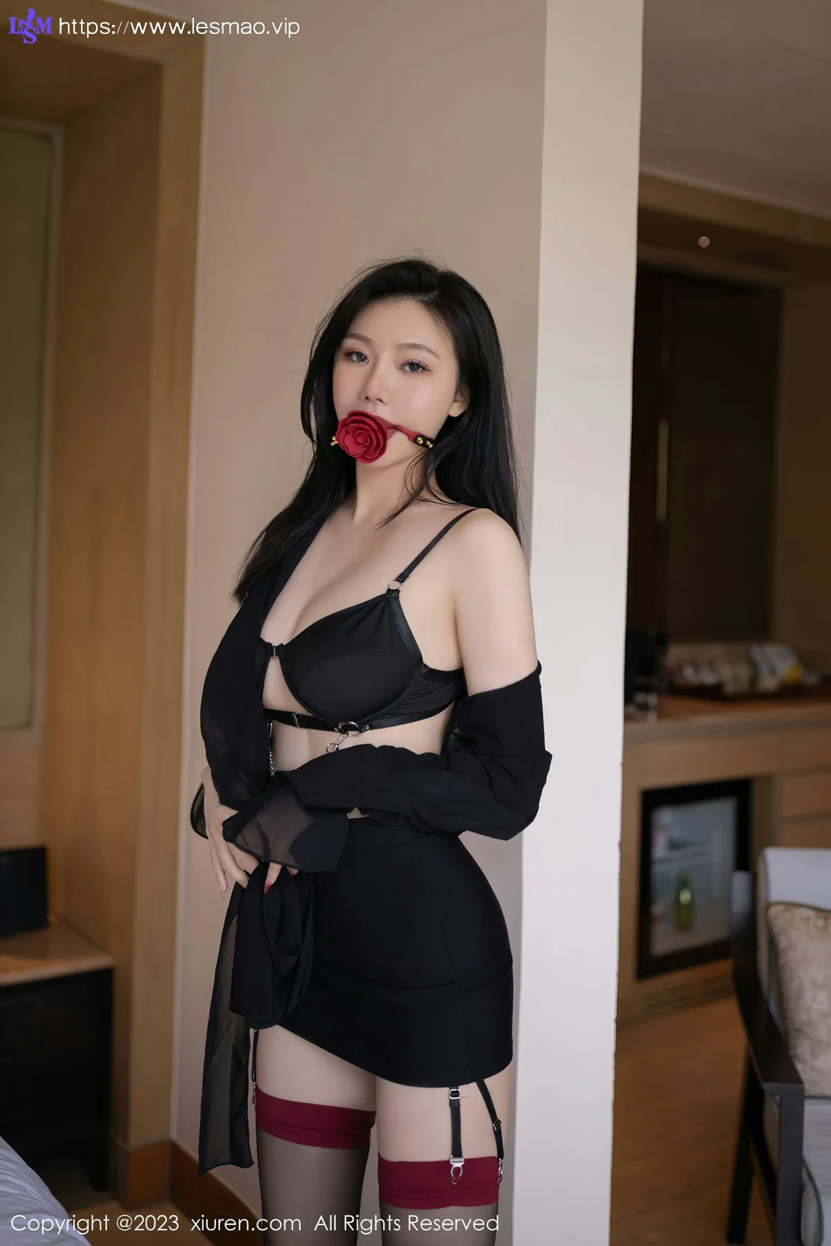 XiuRen 秀人 No.6867 安然anran 魅惑黑丝性感写真222 - 25