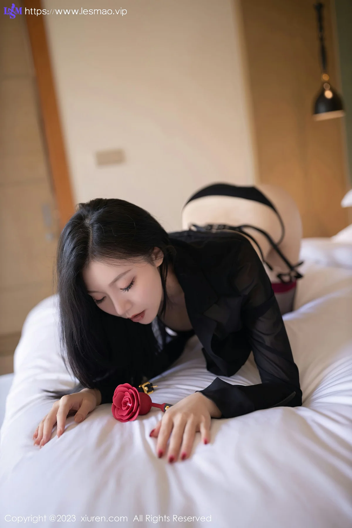 XiuRen 秀人 No.6867 安然anran 魅惑黑丝性感写真222 - 40