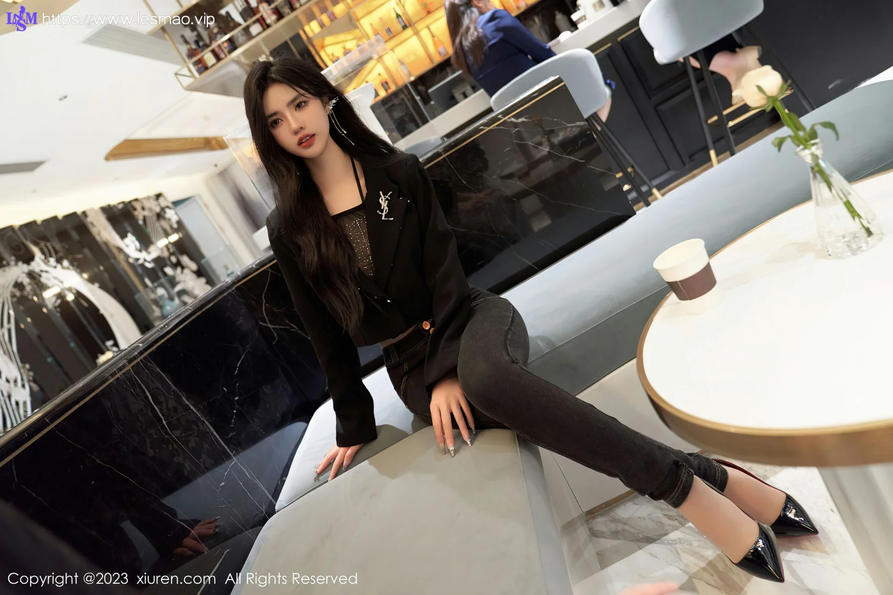 XiuRen 秀人 No.6874 浅浅Danny 轻透内衣性感写真1 - 37