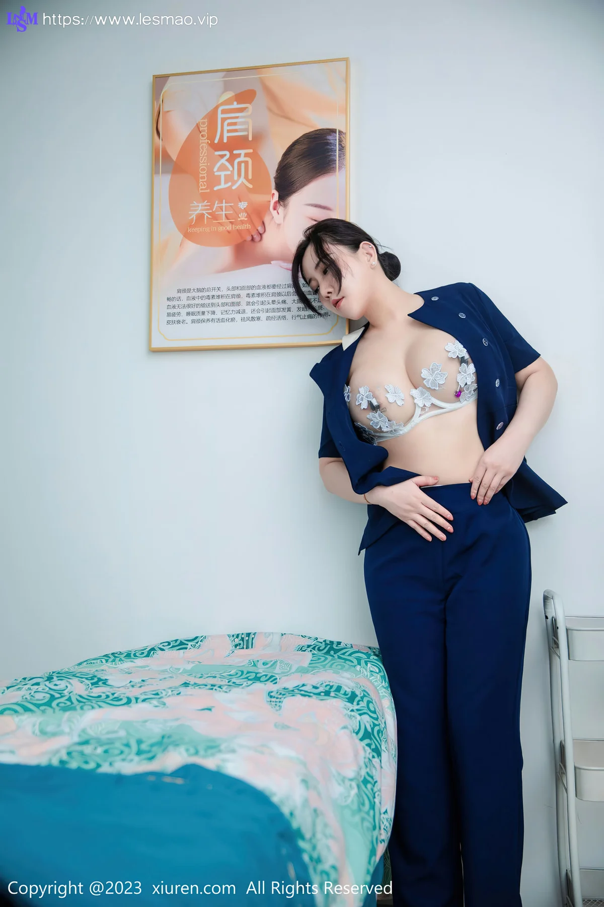 XiuRen 秀人 No.6878 王婉悠Queen 性感技师装扮性感写真2 - 15