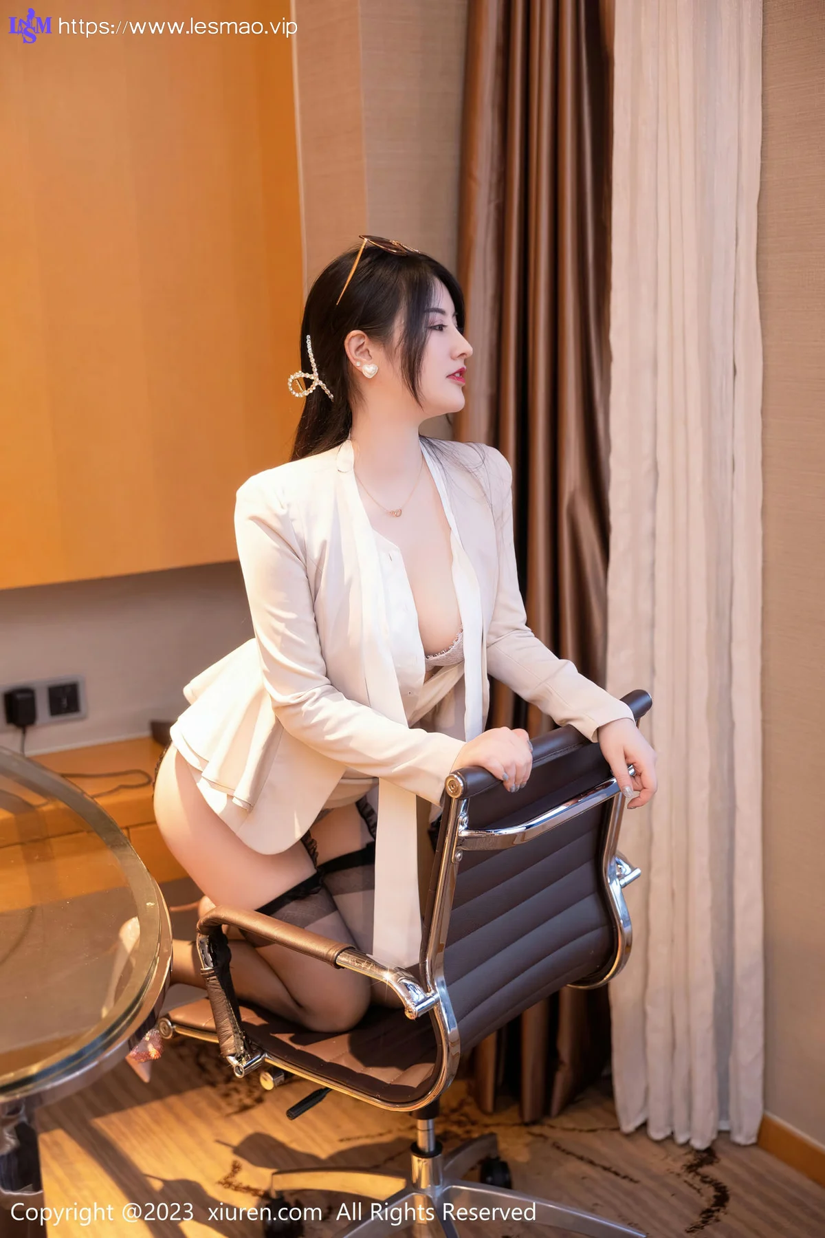 XiuRen 秀人 No.6879 诗诗kiki 魅惑黑丝性感写真1 - 34