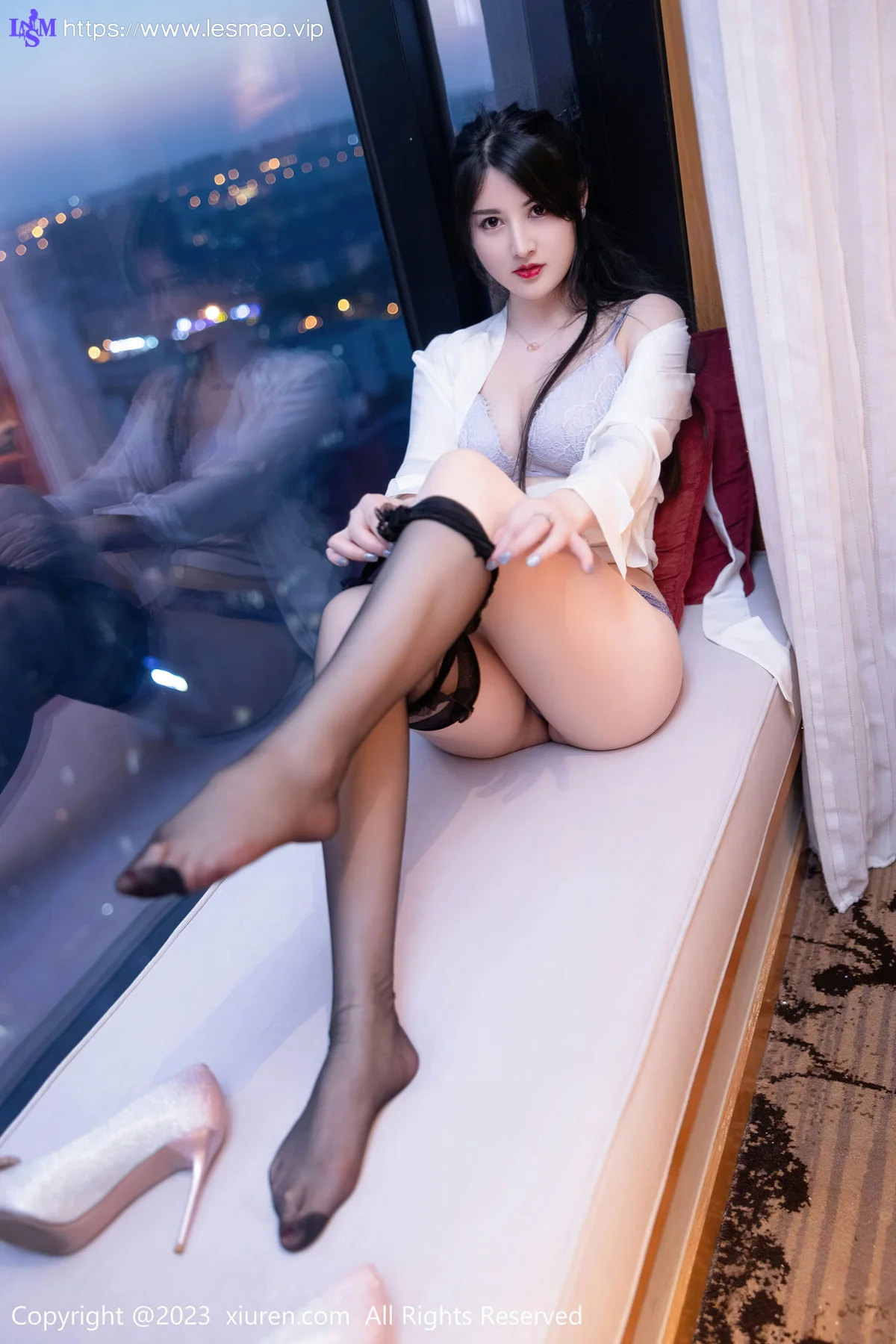 XiuRen 秀人 No.6879 诗诗kiki 魅惑黑丝性感写真1 - 66