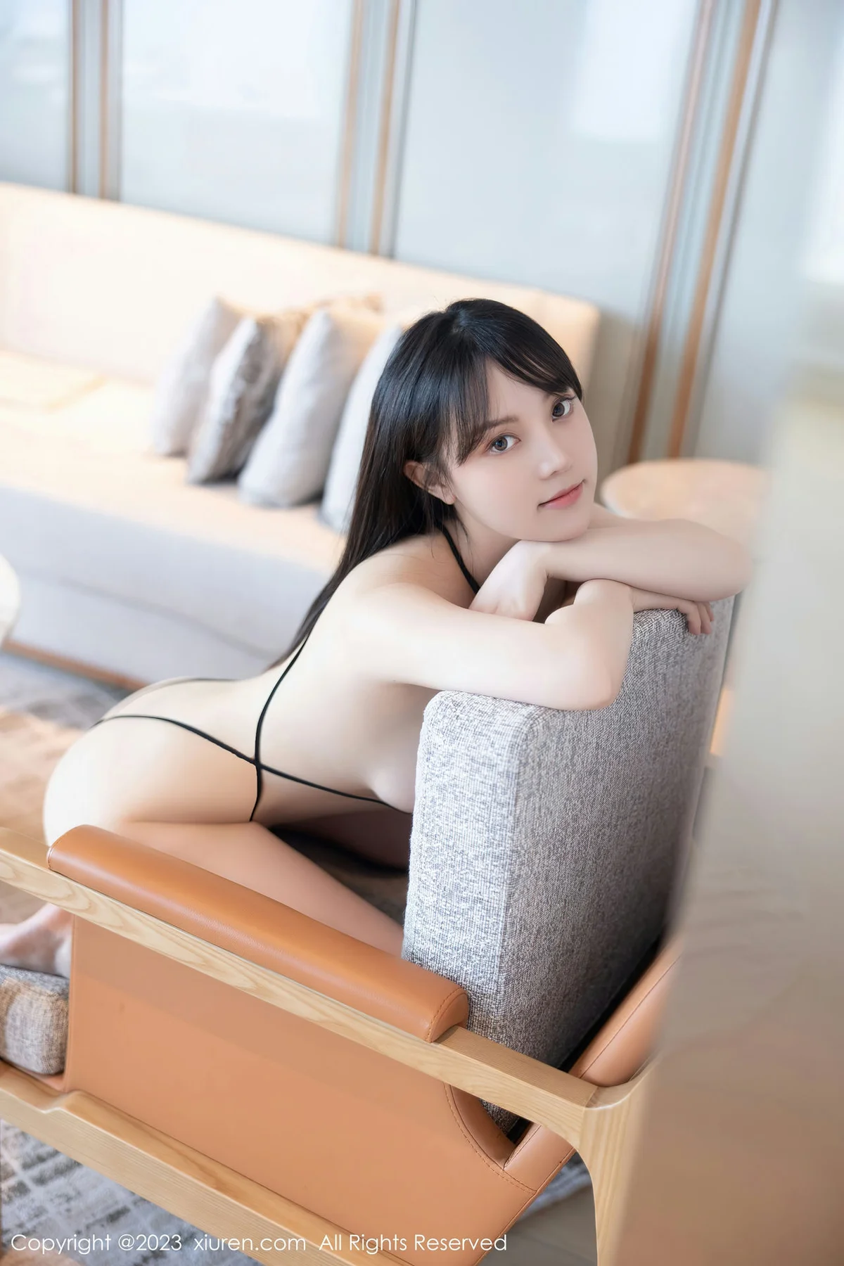 XiuRen 秀人 No.6886 豆瓣酱 黑色比基尼性感写真2 - 79