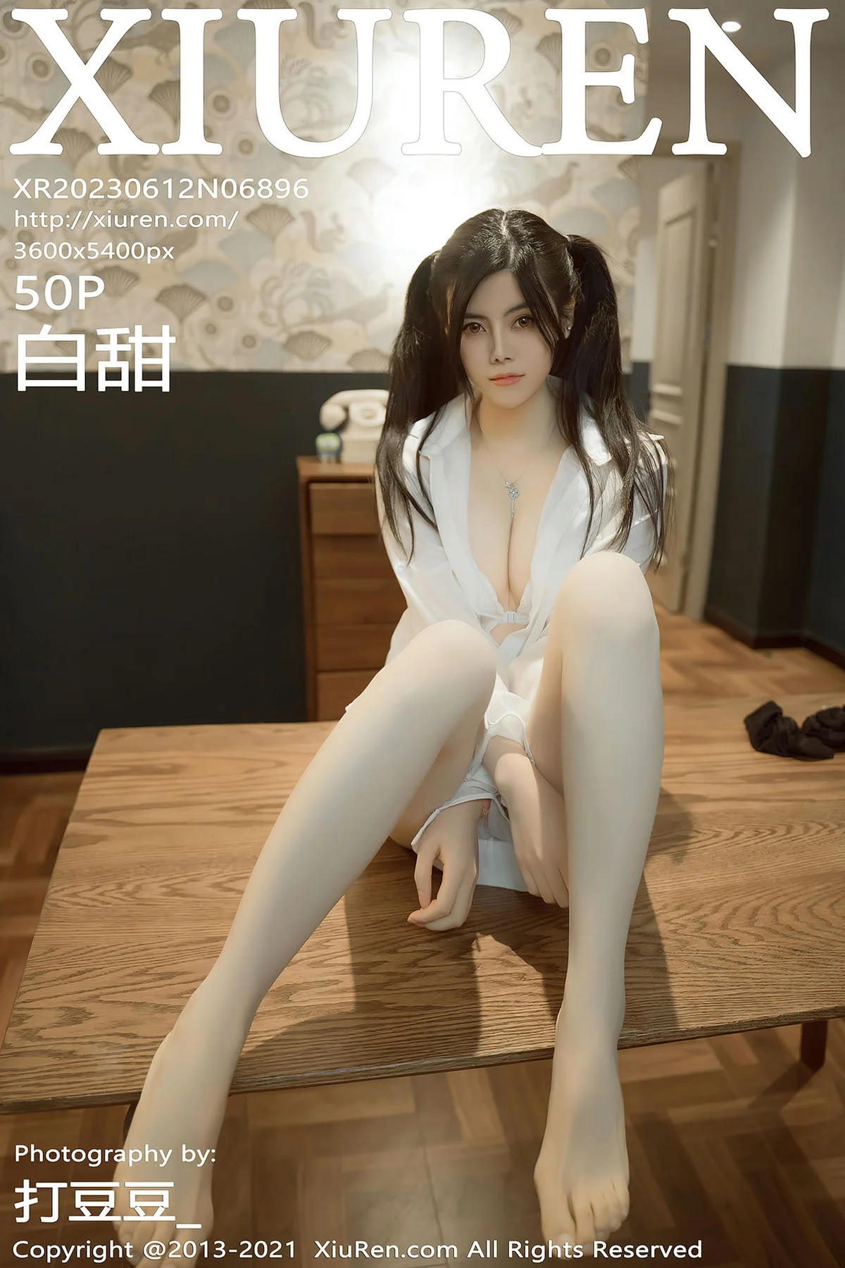 XiuRen 秀人 No.6896 白甜 小嫩姑娘性感写真 - 51