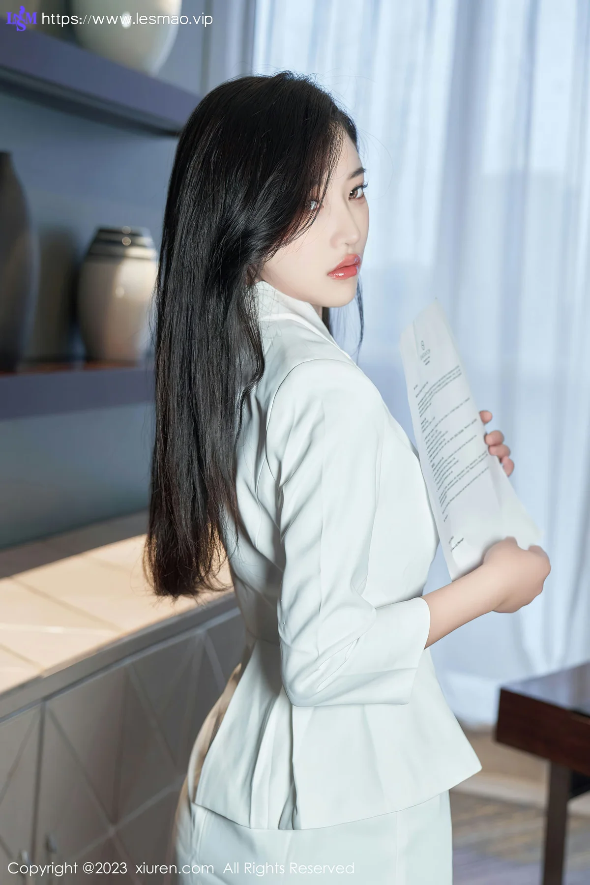 XiuRen 秀人 No.6900 妙可可Cheese 魅惑黑丝性感写真3 - 11
