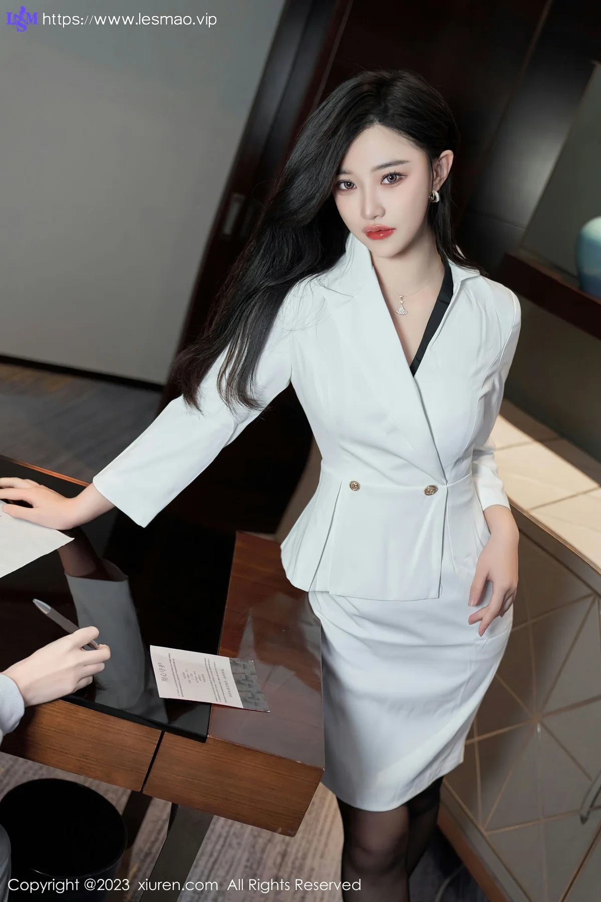 XiuRen 秀人 No.6900 妙可可Cheese 魅惑黑丝性感写真3 - 17