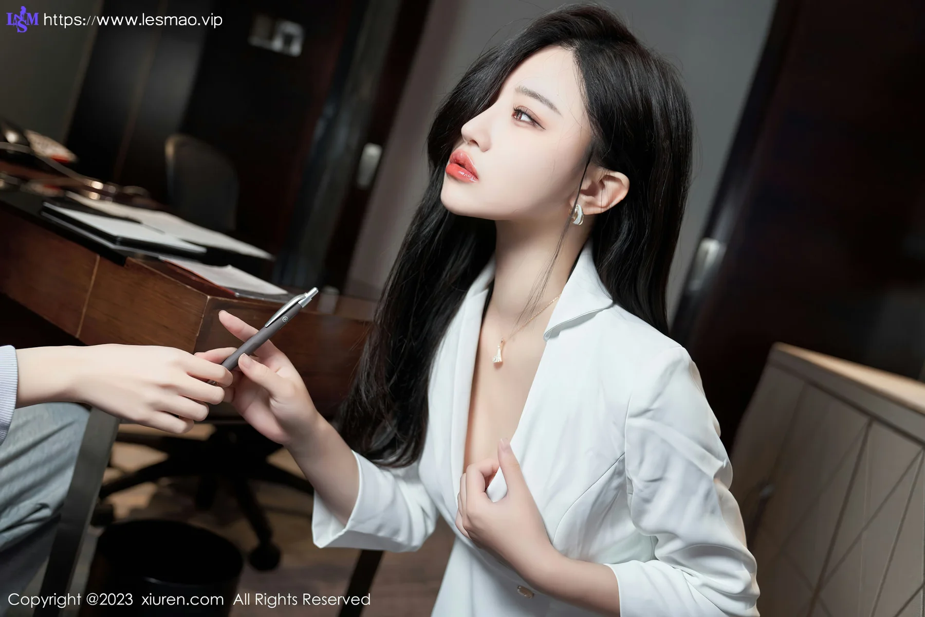 XiuRen 秀人 No.6900 妙可可Cheese 魅惑黑丝性感写真3 - 30