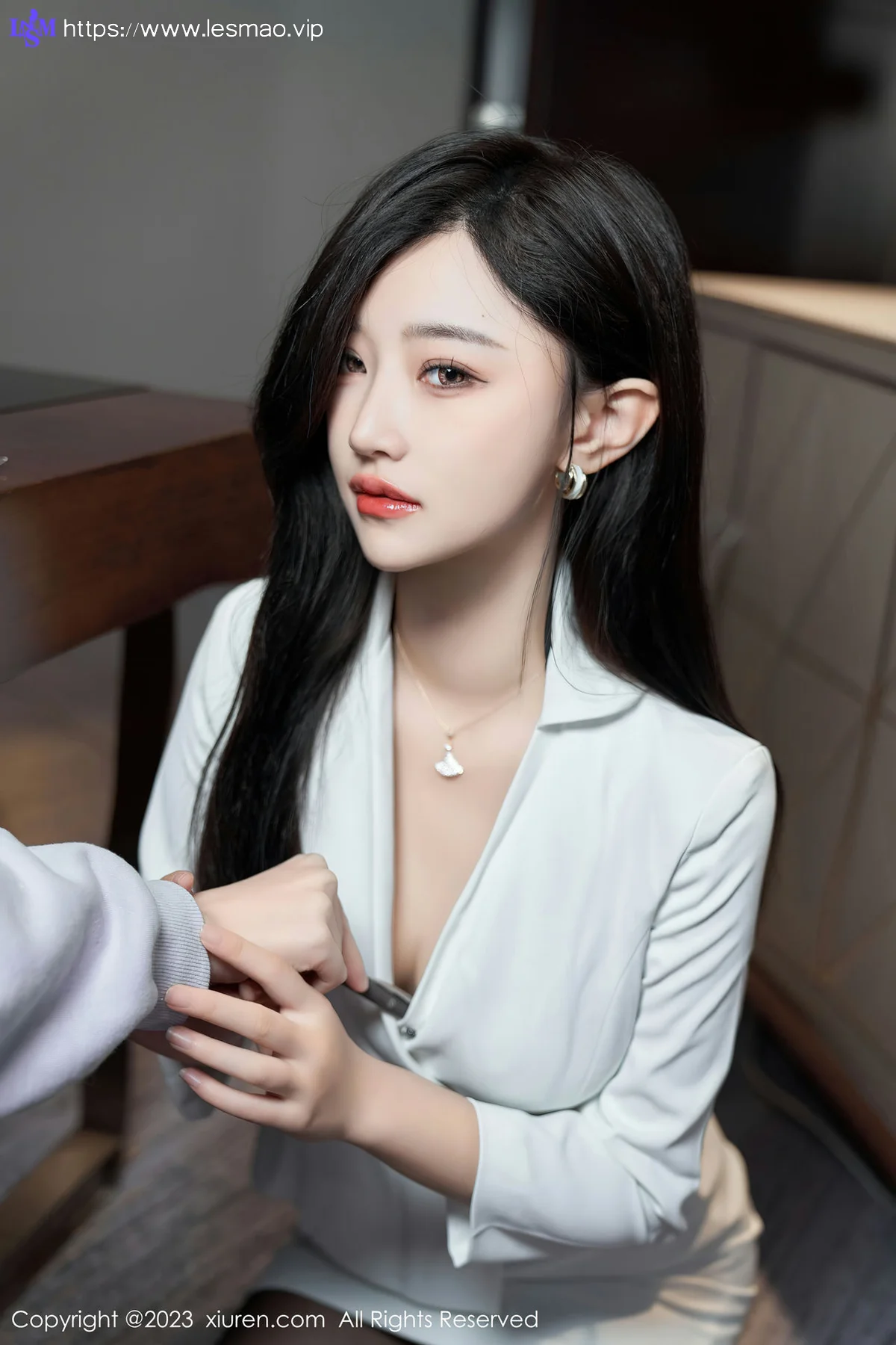 XiuRen 秀人 No.6900 妙可可Cheese 魅惑黑丝性感写真3 - 32