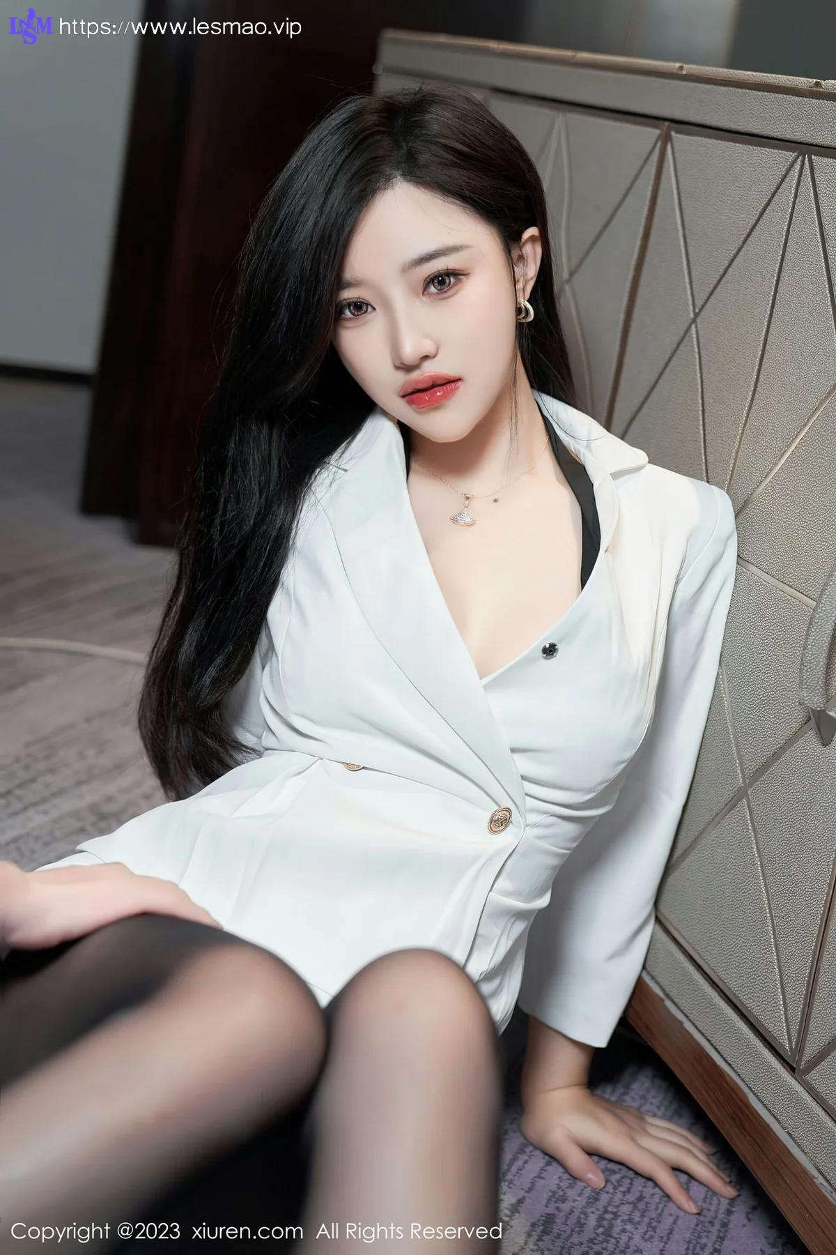 XiuRen 秀人 No.6900 妙可可Cheese 魅惑黑丝性感写真3 - 34