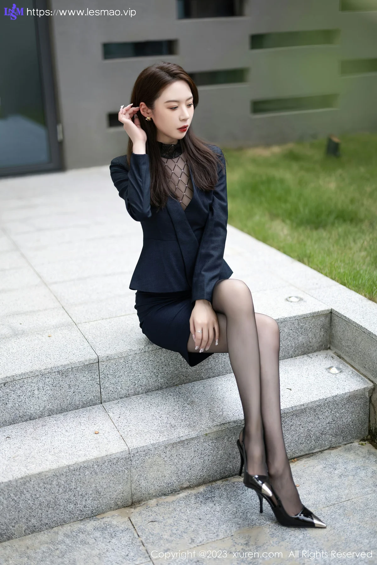 XiuRen 秀人 No.6914 梦心玥 薄纱高开叉性感写真2 - 11