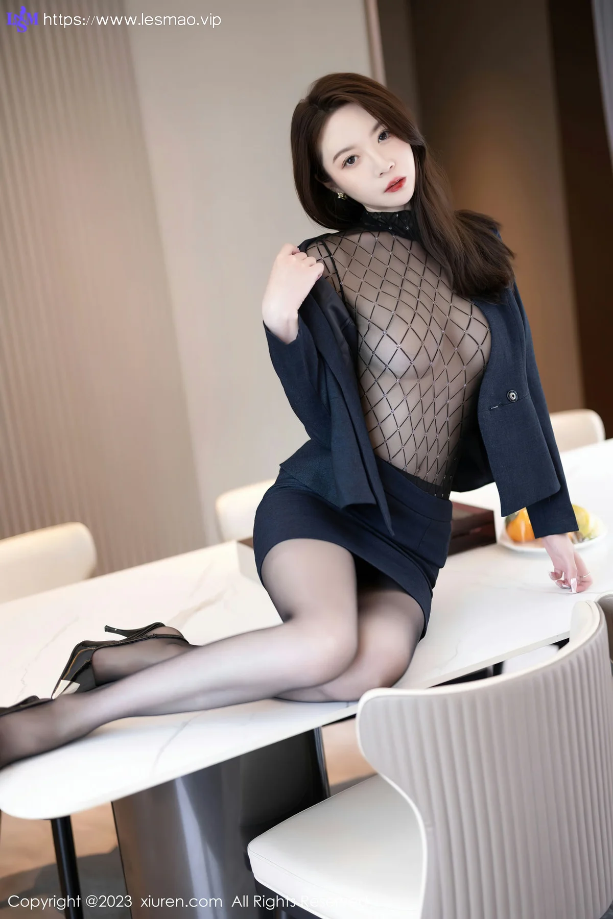 XiuRen 秀人 No.6914 梦心玥 薄纱高开叉性感写真2 - 20