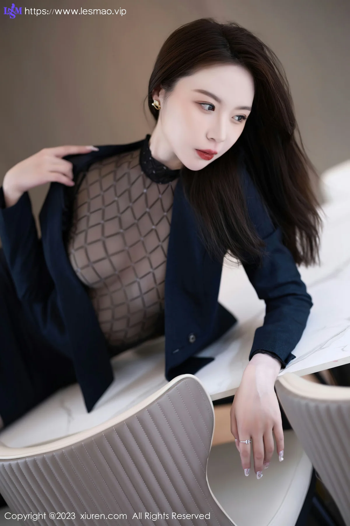 XiuRen 秀人 No.6914 梦心玥 薄纱高开叉性感写真2 - 27